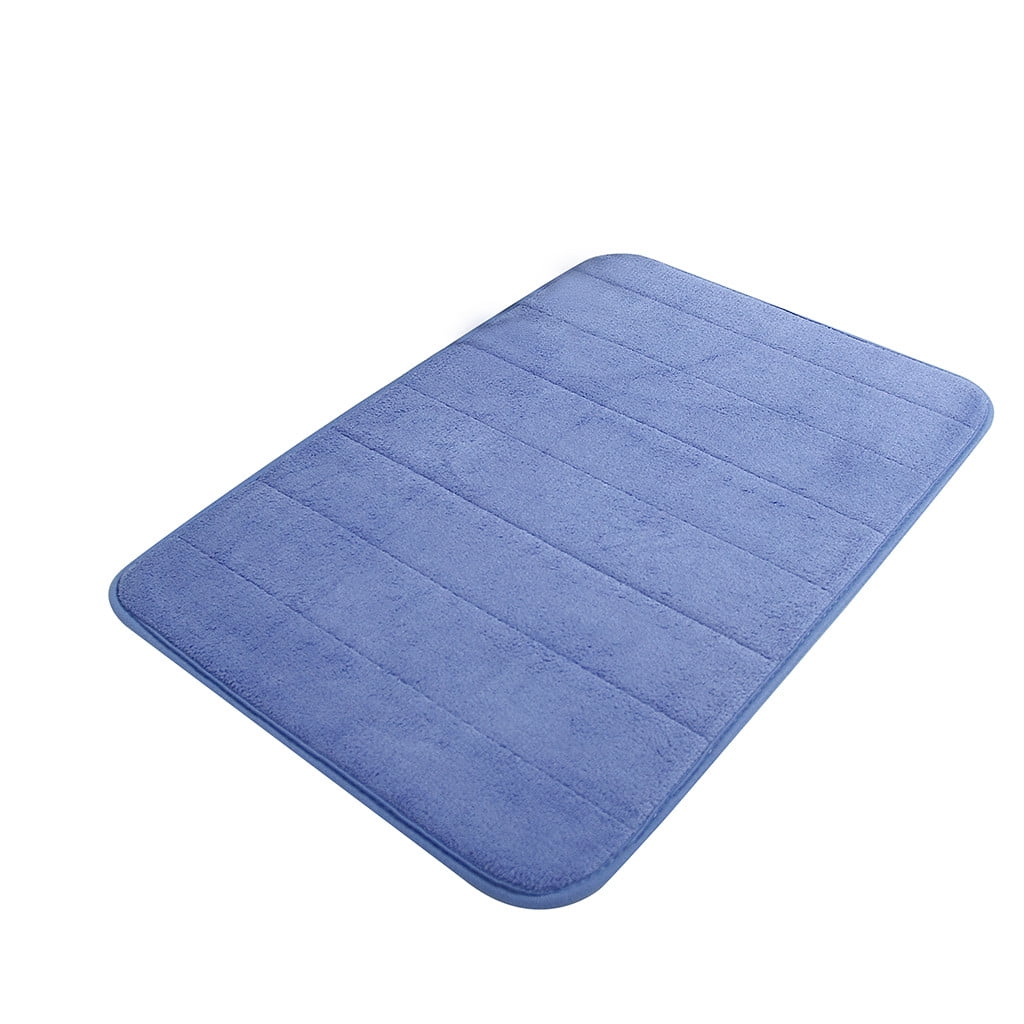 Lksixu Water Absorbent Shower Mat, Thick Bath Rugs for Bathroom Non Slip Ultra Soft Bathroom Rugs for Bathroom Floor & Tub(17 X 24in) 17