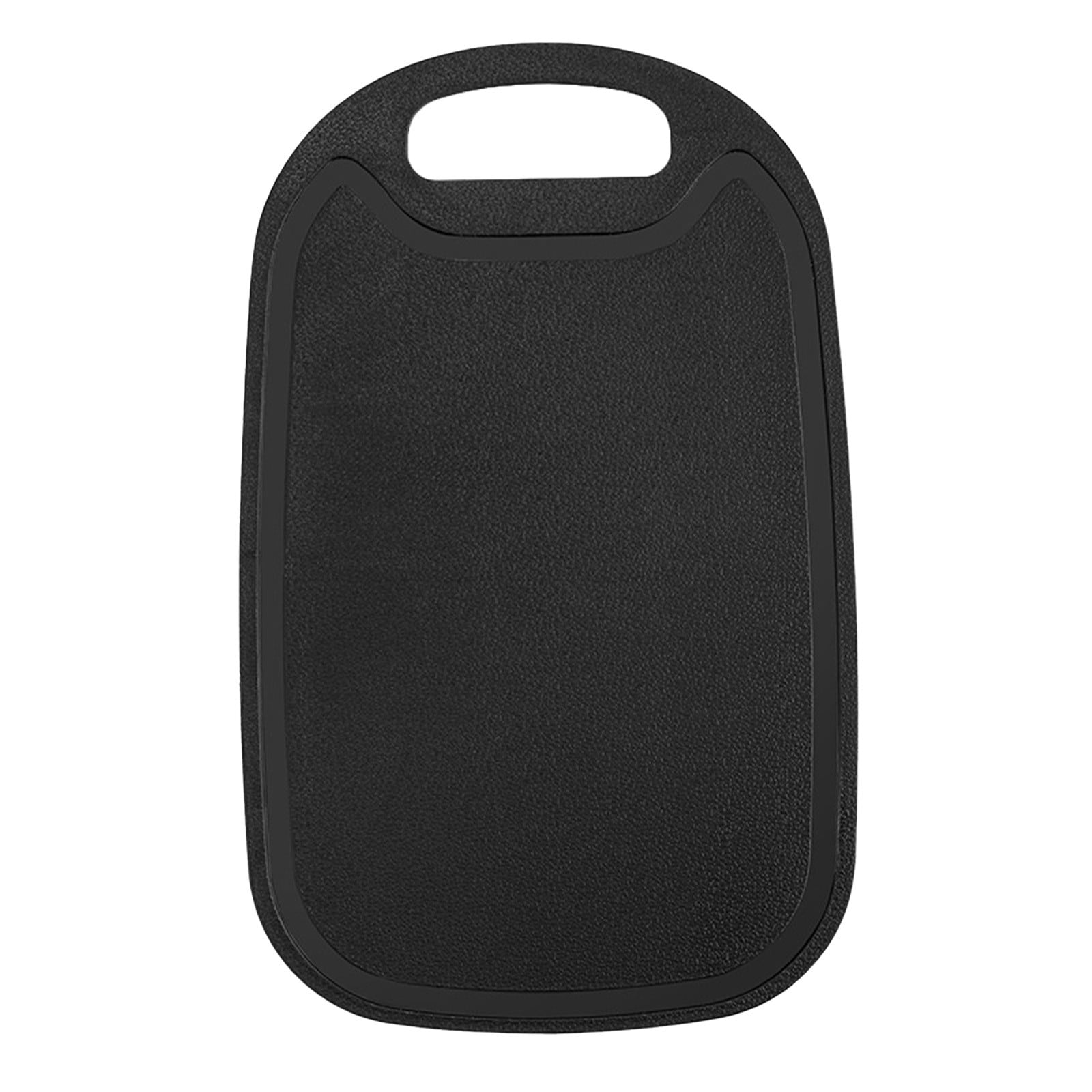 Chmadoxn Plastic Cutting Boards for Kitchen Dishwasher Safe, Double-sided Design Extra Large Cutting Board for Meat , Easy Grip Handle, Non-Slip, with Grinding Area 12.8