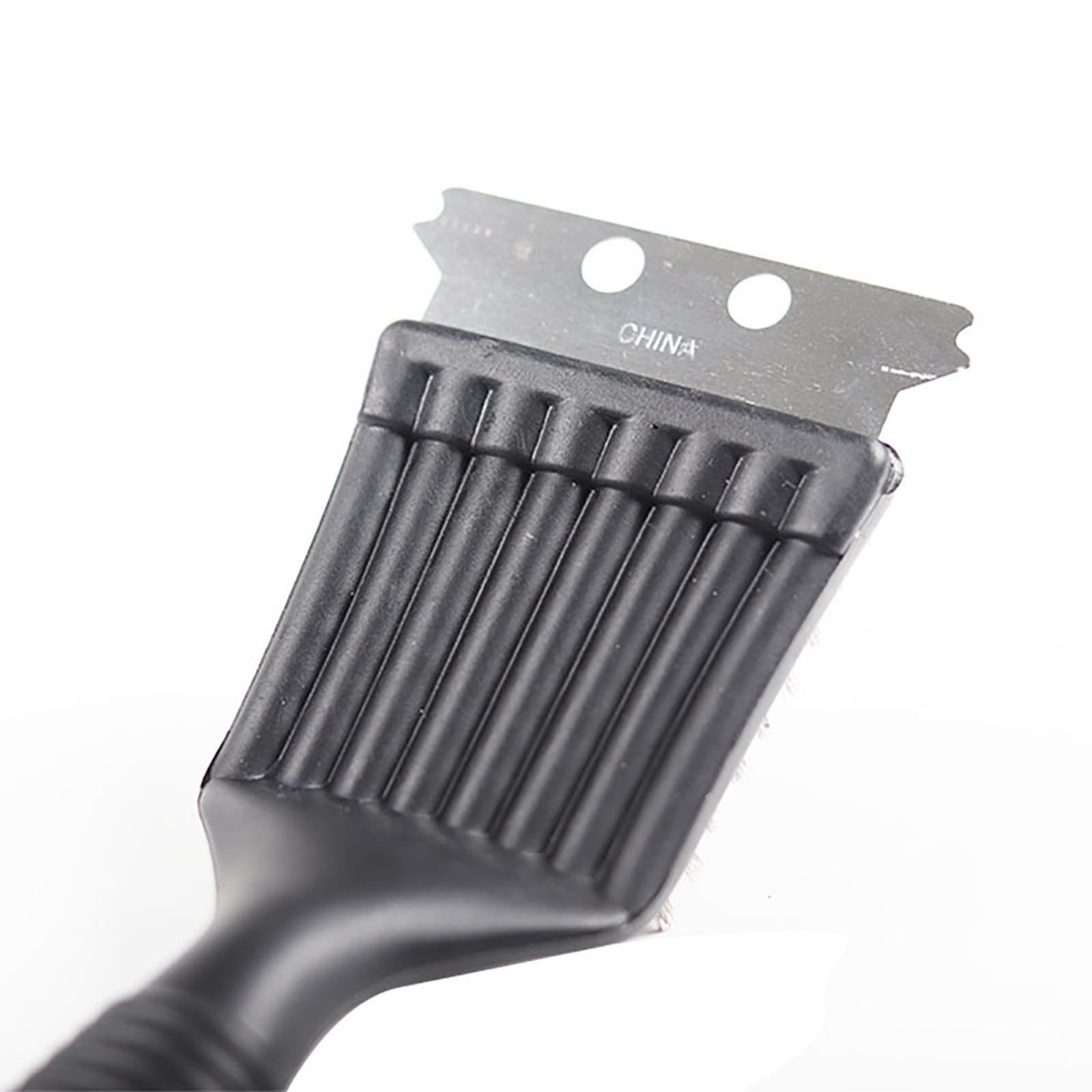 Chmadoxn Stainless Steel Grill Cleaning Brush, Wire Brush, Grill Brush Cleaner Tool with Scraper and Wire Brush for Gas, Electric, Charcoal Grill, BBQ Grill, r, Grill Grate - Image 5