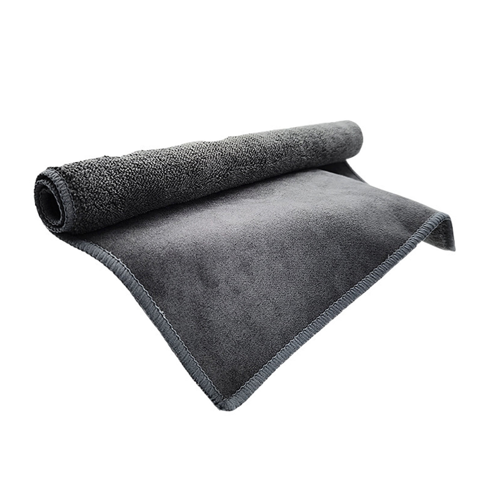 Chmadoxn Screens Cleaning Microfiber Cloth,Streak Free Lint Free Large Rag for TV, Computer, Camera Lenses, Eyeglasses, Phones, Electronics Devices & All Delicate Surface 11.81×11.81 in Gray - Image 1