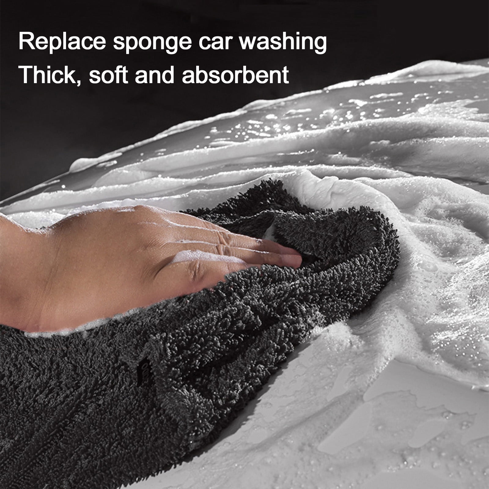 Chmadoxn Screens Cleaning Microfiber Cloth,Streak Free Lint Free Large Rag for TV, Computer, Camera Lenses, Eyeglasses, Phones, Electronics Devices & All Delicate Surface 11.81×23.62 in Gray - Image 7