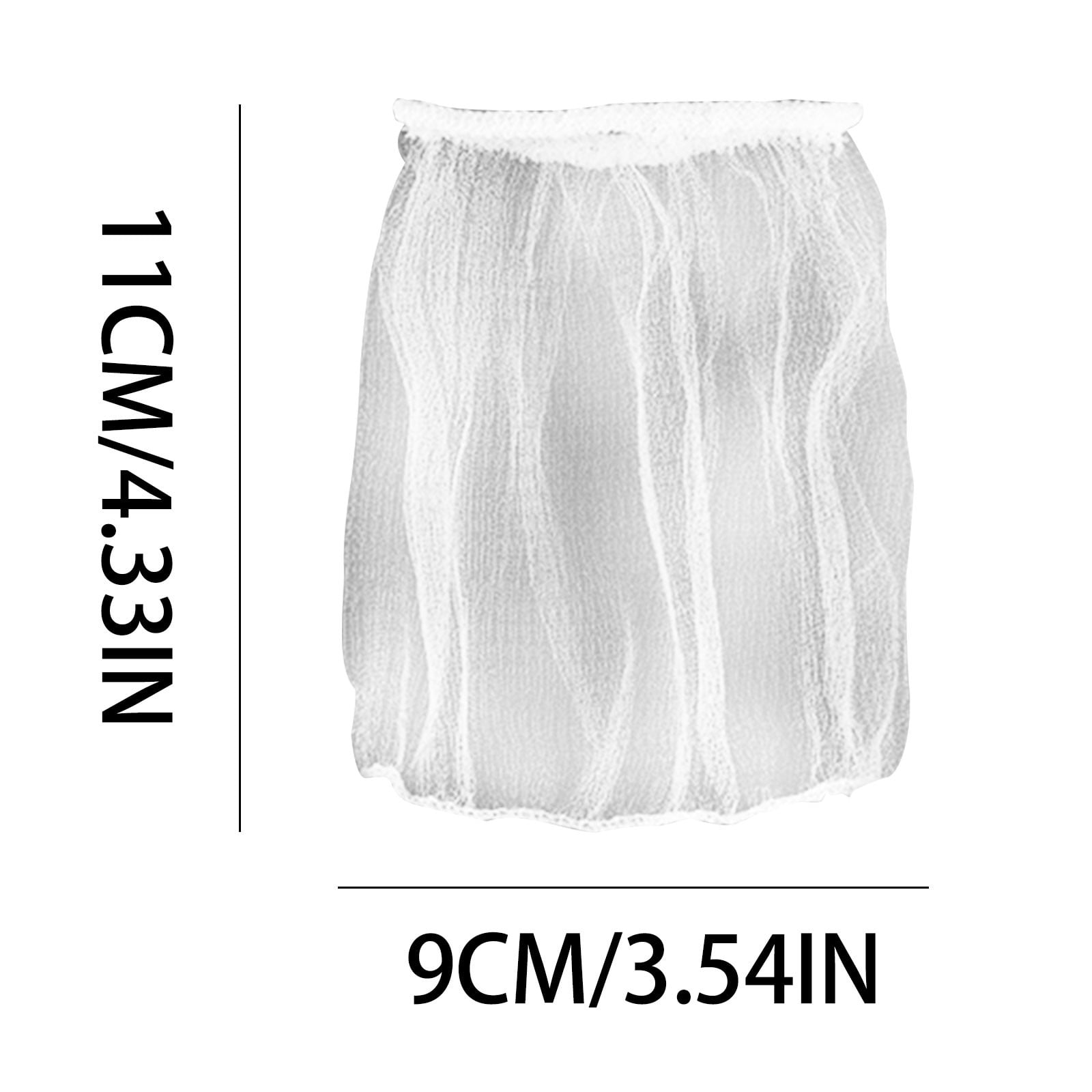 Chmadoxn 100 PCS Disposable Kitchen Sink Filter Nets 1mm Mesh Strainer Bags for Efficient Anti-Clogging, Food Catcher Screen Filters in Kitchen Sink Basket As Show B - Image 3