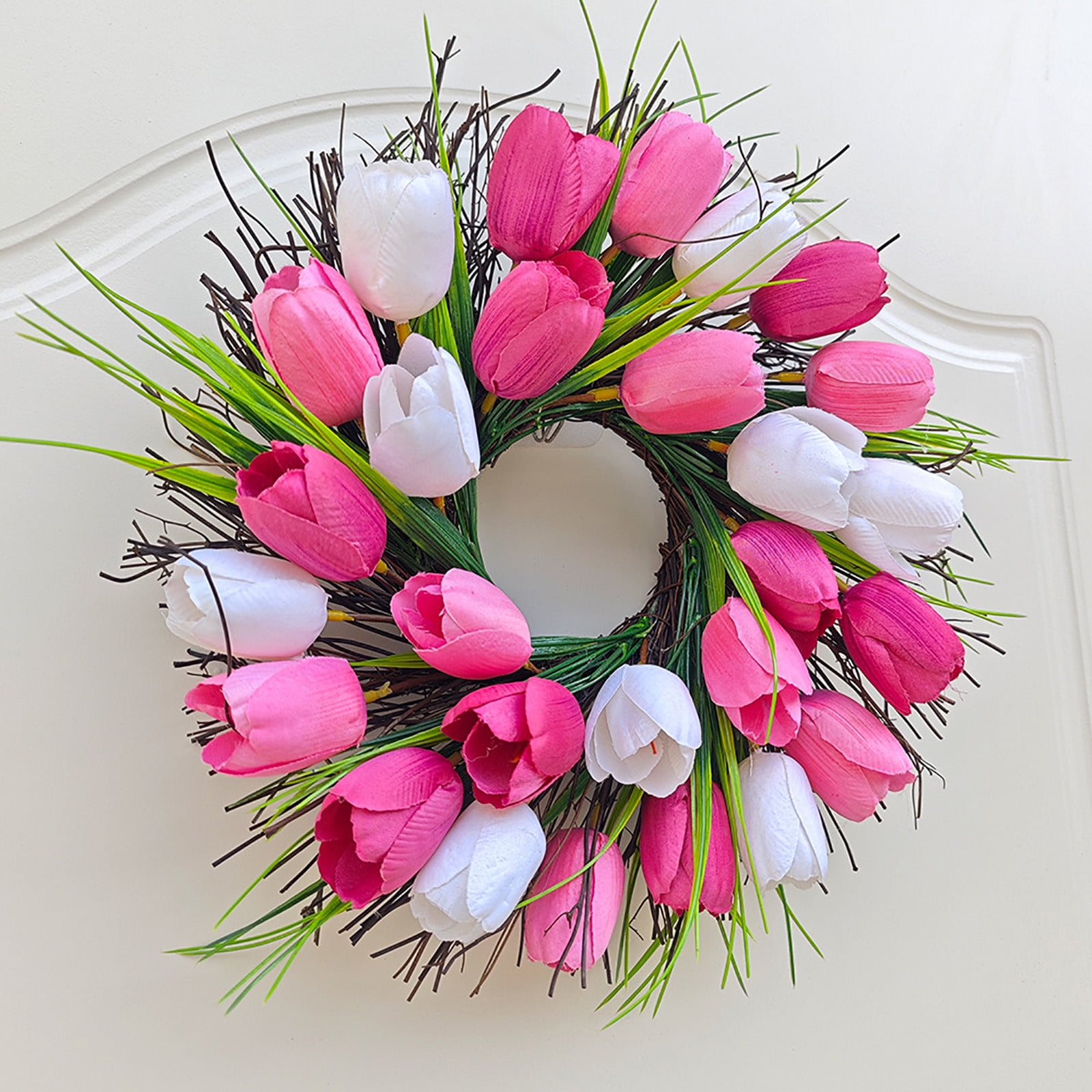 Mothers Day Gifts Chmadoxn Mothers Day Gifts for Mom Front Door Welcome Sign - Heart-Shaped Happy Mother'S Day Sign Mothers Day Decorations J - Image 2