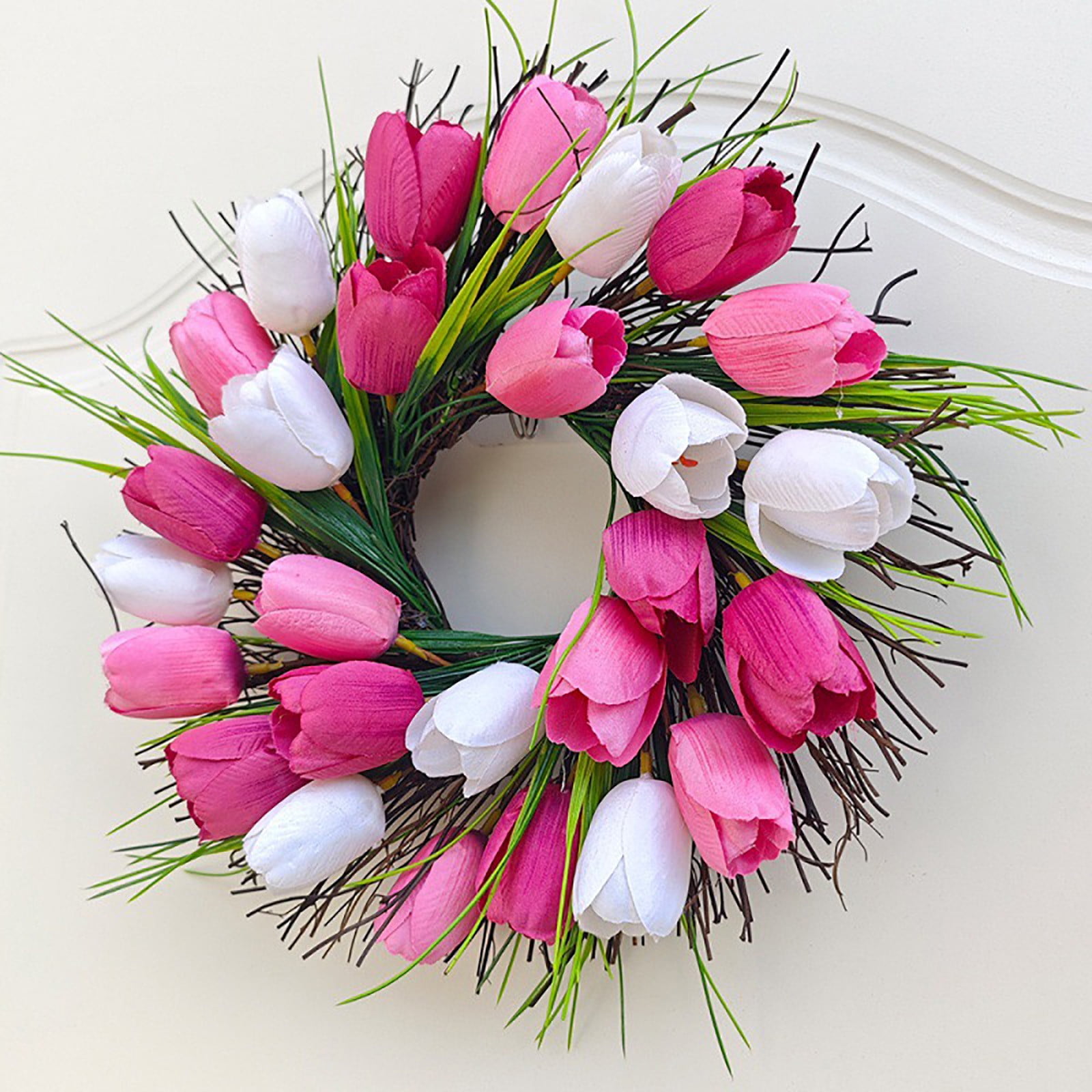 Mothers Day Gifts Chmadoxn Mothers Day Gifts for Mom Front Door Welcome Sign - Heart-Shaped Happy Mother'S Day Sign Mothers Day Decorations J - Image 5