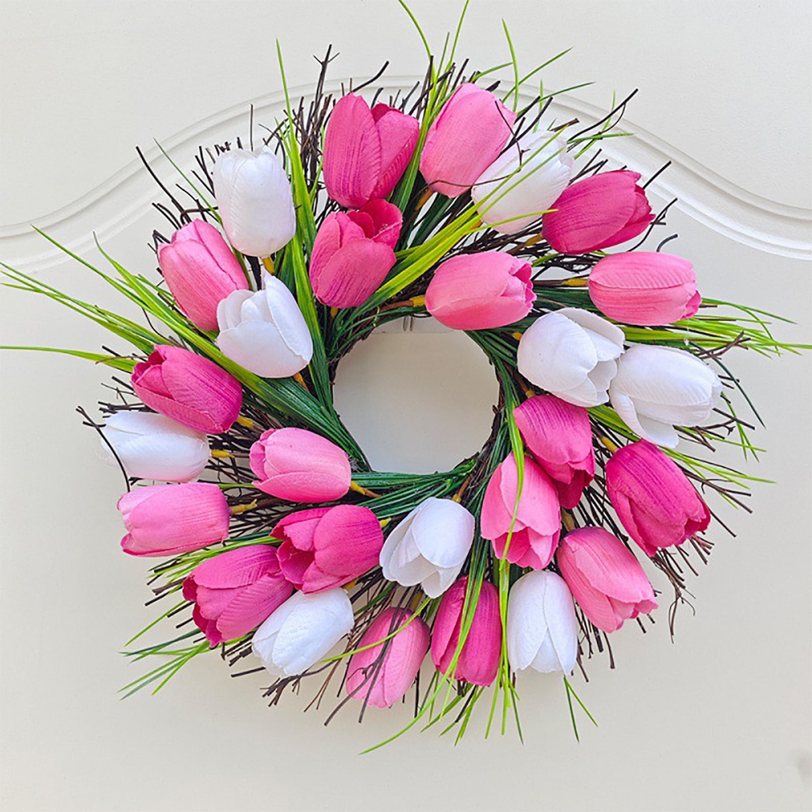 Mothers Day Gifts Chmadoxn Mothers Day Gifts for Mom Front Door Welcome Sign - Heart-Shaped Happy Mother'S Day Sign Mothers Day Decorations J - Image 6