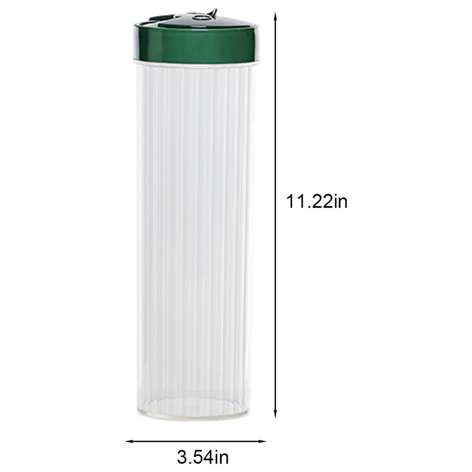 Chmadoxn Storage Container With Lid, Tall Clear Airtight Food Storage Jar with Lid Kitchen Pantry Storage Container for Spaghetti Jars Flour Cereals Coffee Beans As Show D - Image 3