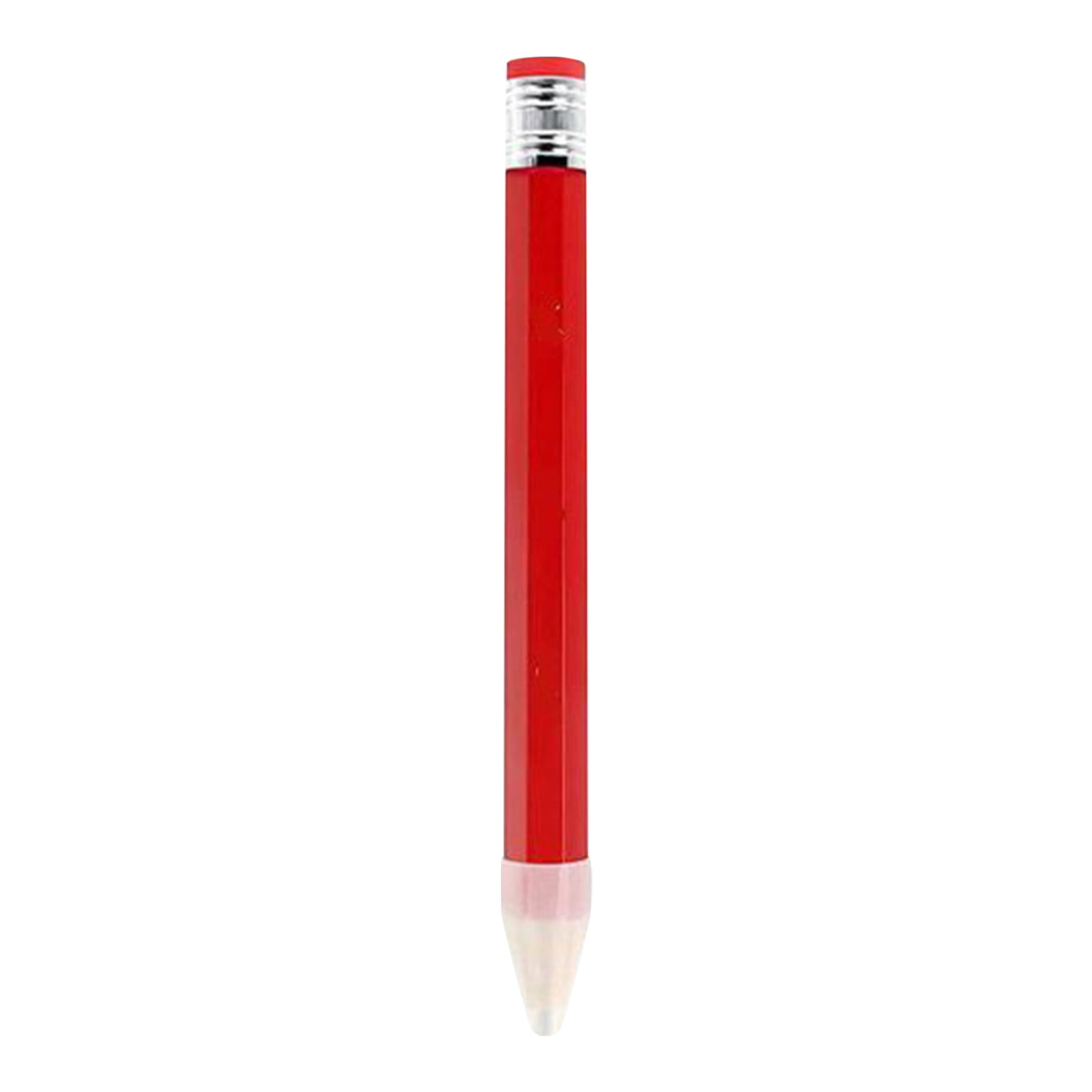 Chmadoxn Wooden Giant Pencils for Prop, Funny Big Pencil Giant Pencil 14 Inch Large Pencil for Home and Supplies, , Preers 13.8×1.4 in Red - Image 1