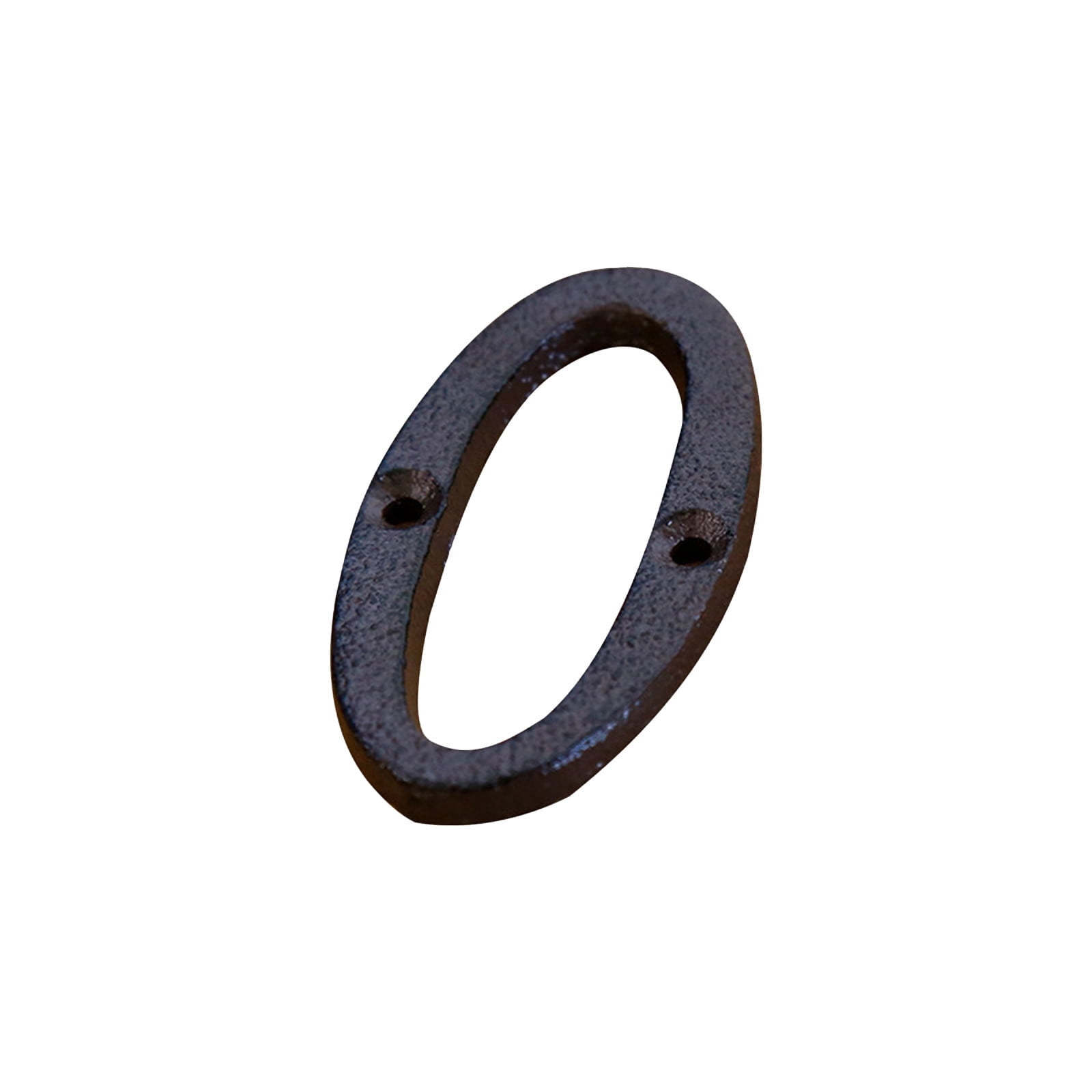 Darzheoy 3 inch Iron House Number, Iron Black House Numbers for Outside, Metal Mailbox Numbers for Outside, Home Address Numbers for House, Matching Screws A - Image 1