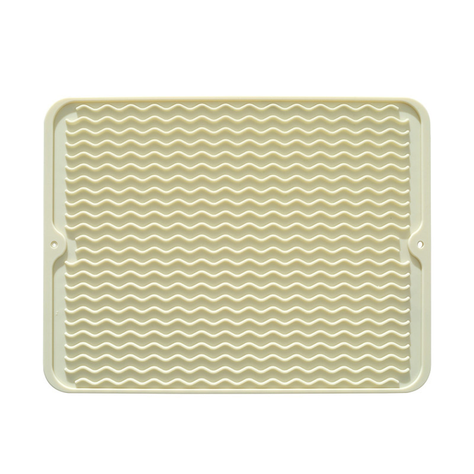 Chmadoxn Dish Drying Mat,Large Dish Drying Mats, Non-Slip Mat Easy Clean Drying Mat Large Heat Dish Drainer Mat for Kitchen Counter Sink Refrigerator or Drawer Easy to Clean 11.8×15.7 in Gray - Image 1