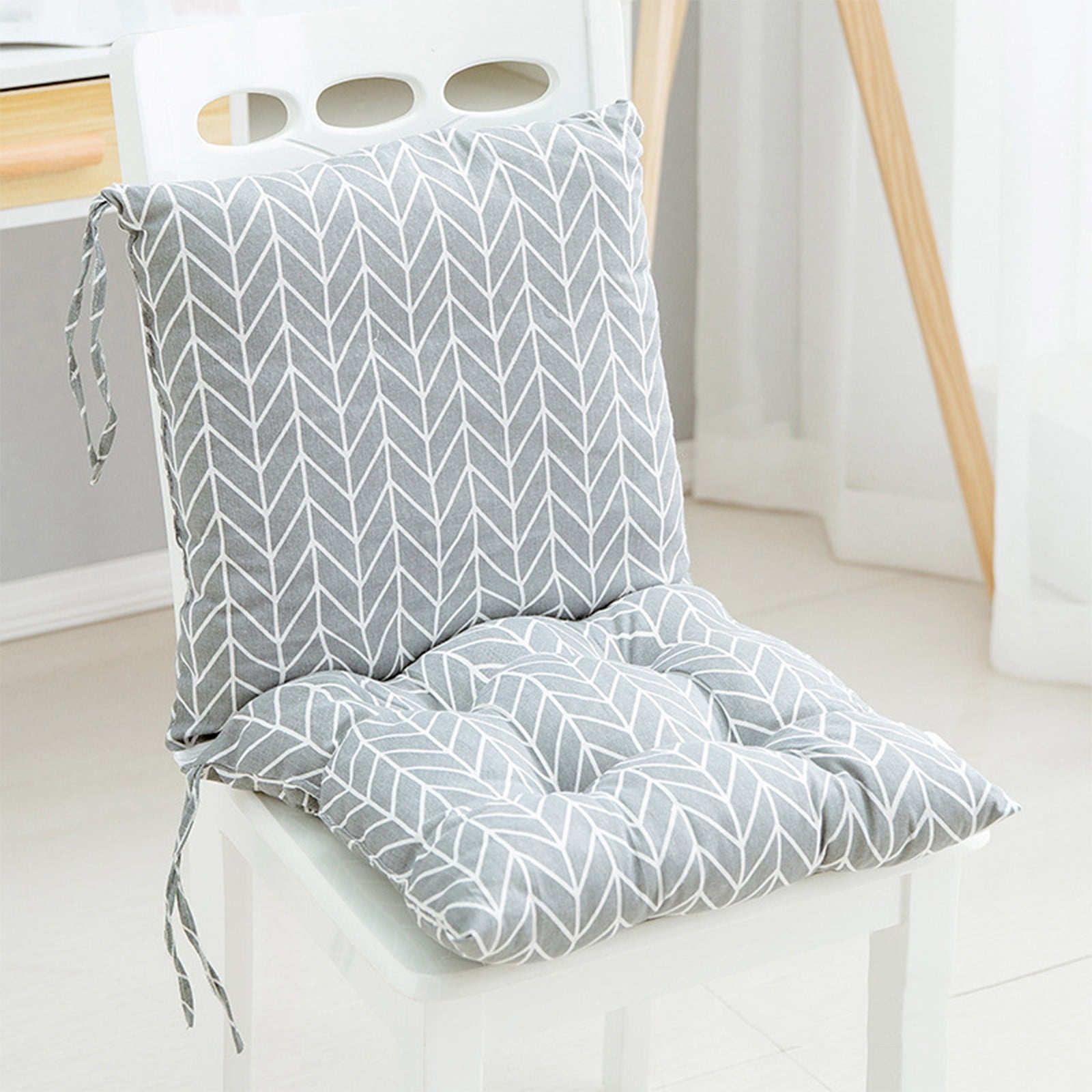 Chmadoxn 31.5 x 15.7 inches Outdoor High Back Chair Cushions Rocking Chair Cushions Replacement 31.5×15.7 in Yellow - Image 5