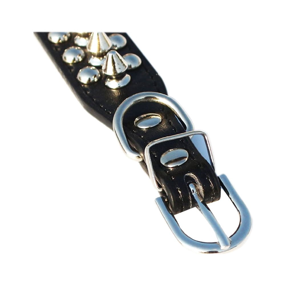2 PCS Dog Chain Collars Small+dog+collar Choke for Dogs Tiny French Bulldog Spiky Adjustable Pet - Image 4