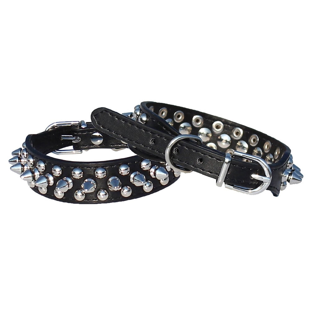 2 PCS Dog Chain Collars Small+dog+collar Choke for Dogs Tiny French Bulldog Spiky Adjustable Pet - Image 5