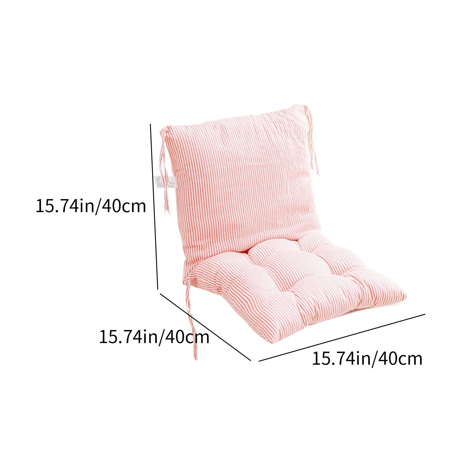 Kdkad Outdoor High Back Chair Cushions 31.5×15.7 inch, Rocking Chair Cushions Replacement, Seat/Back Chair Cushions for Patio,Porch,Balcony and Indoor 31.5×15.7 in A - Image 3