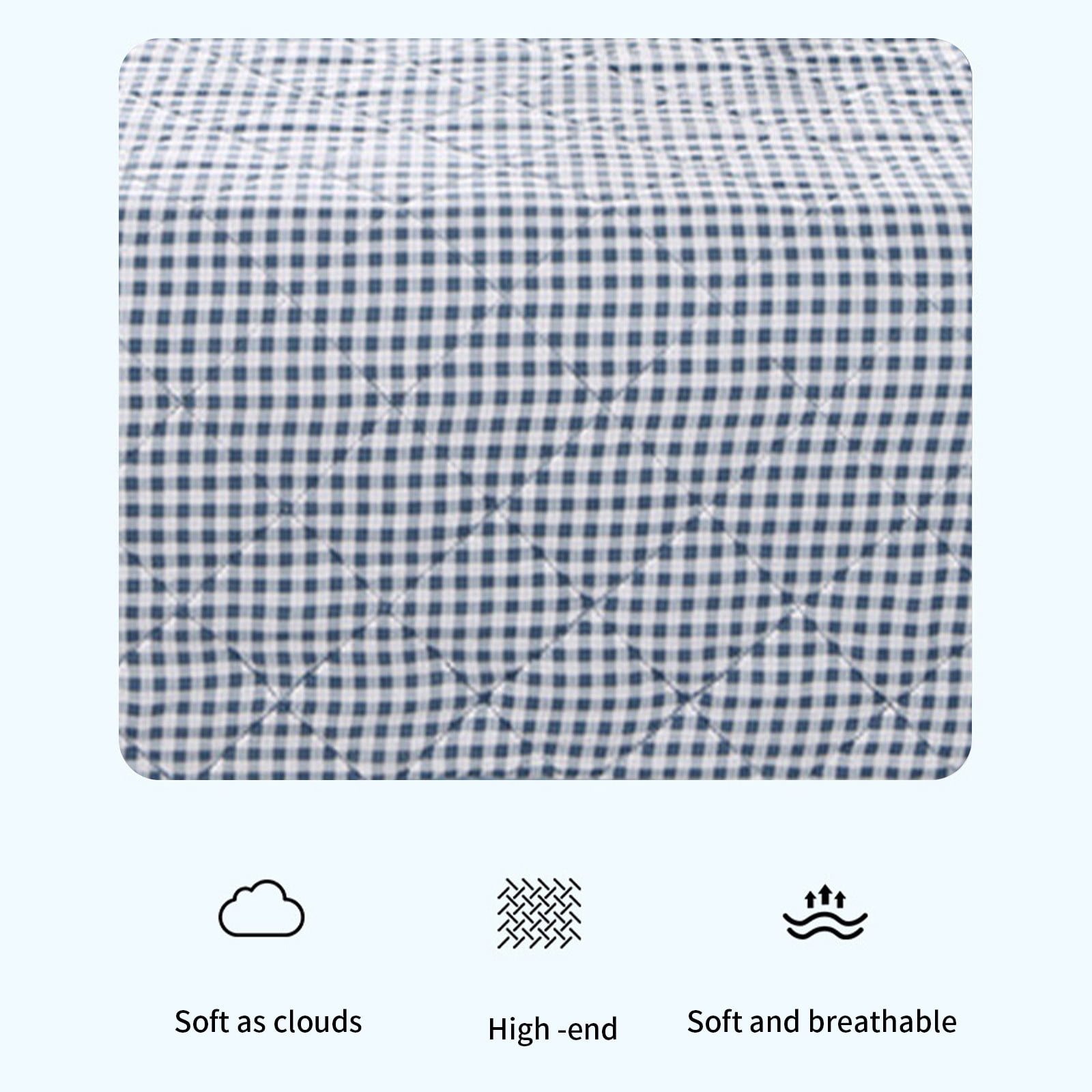Kdkad Cooling Blankets,Cooling Throw Blanket for Hot Sleepers, Cooling Blankets Absorbs Body Heat to Keep Cool on Warm Night, Ultra-Cool Lightweight Blanket 78.7×59 in Blue - Image 6