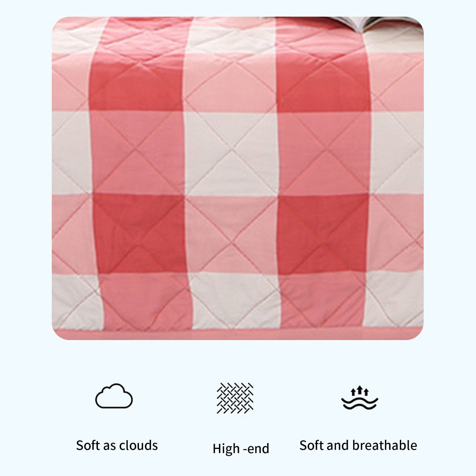 Kdkad Cooling Blankets,Cooling Throw Blanket for Hot Sleepers, Cooling Blankets Absorbs Body Heat to Keep Cool on Warm Night, Ultra-Cool Lightweight Blanket 200x150cm/78.74x59.05in Red - Image 6