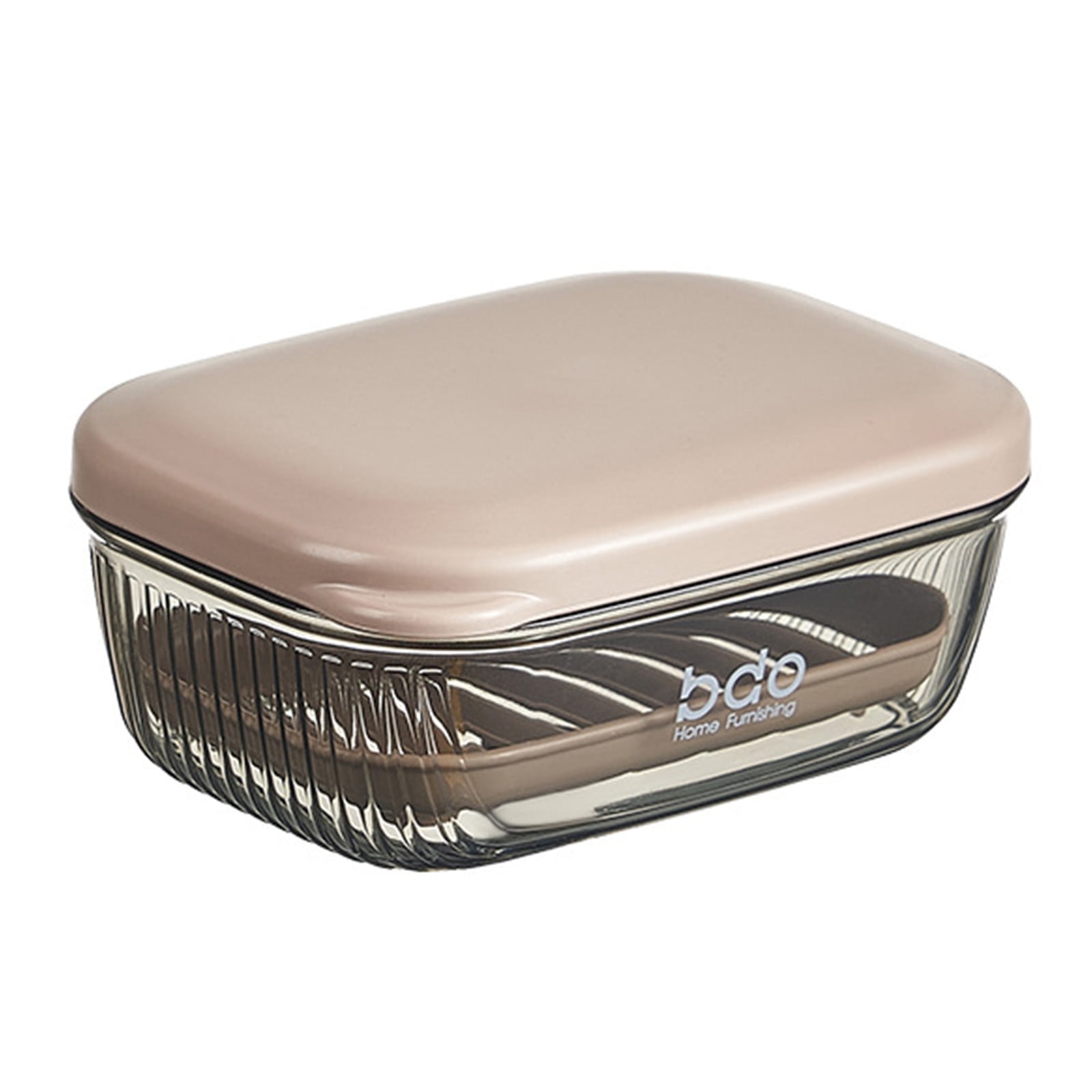 Kdkad Travel Soap Case, Leakproof Soap Container with Lid, Portable Bar Soap for Traveling Transparently Soap Dishes for Bathroom Shower Gym School Camping - Image 1