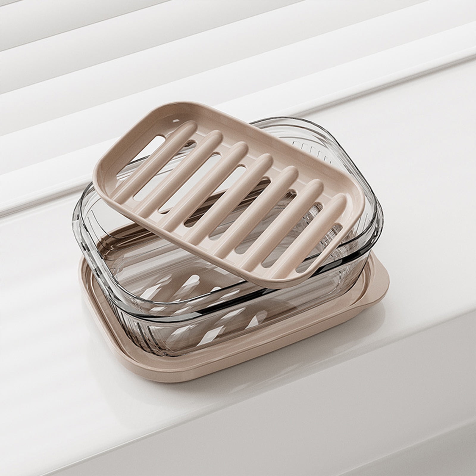 Kdkad Travel Soap Case, Leakproof Soap Container with Lid, Portable Bar Soap for Traveling Transparently Soap Dishes for Bathroom Shower Gym School Camping - Image 6