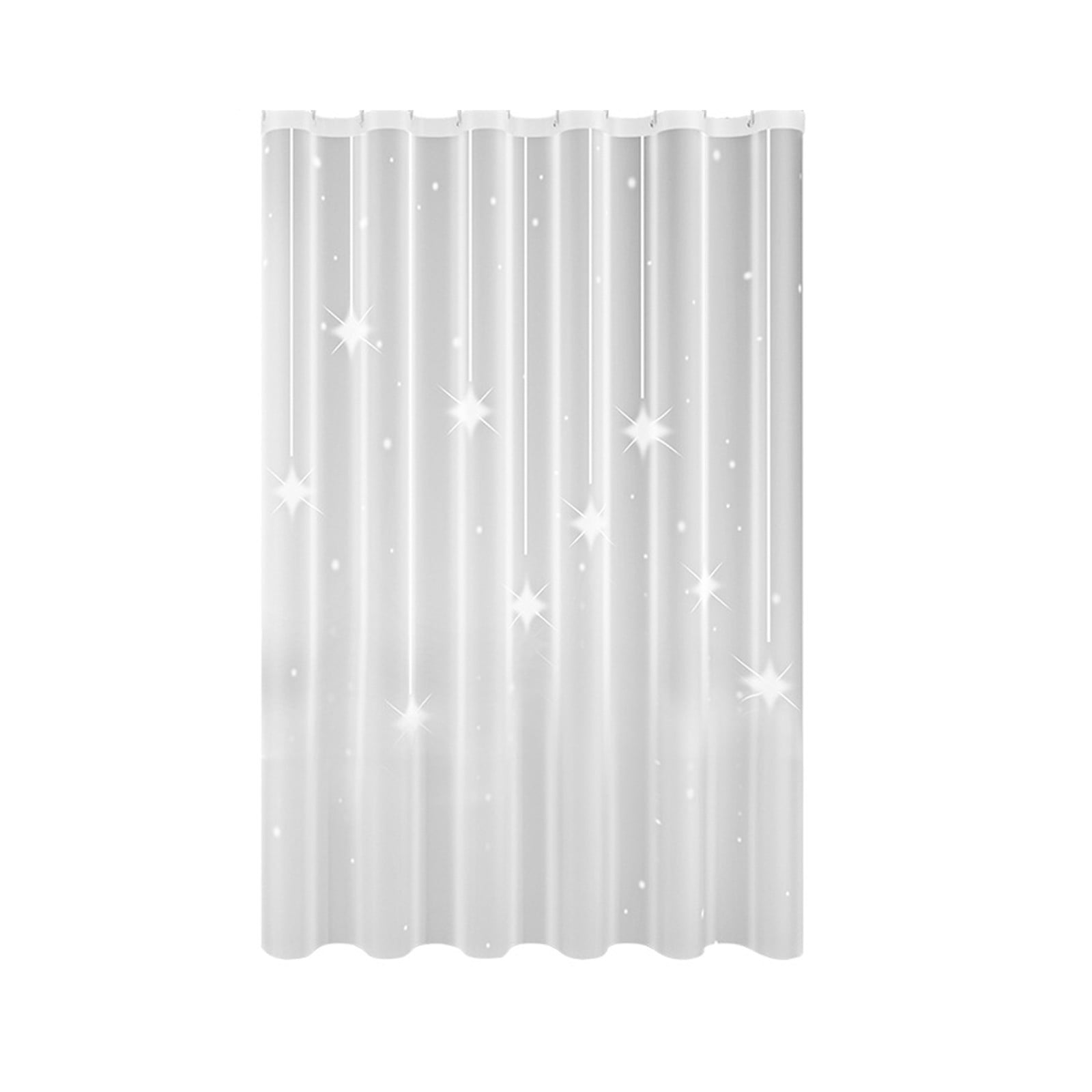 Kdkad Shower Curtain, 31.5×71 Inch Shower Curtain Liner, Waterproof Plastic Shower Liner, Cute Lightweight Shower Curtain for Bathroom 71×47.2 in C - Image 2