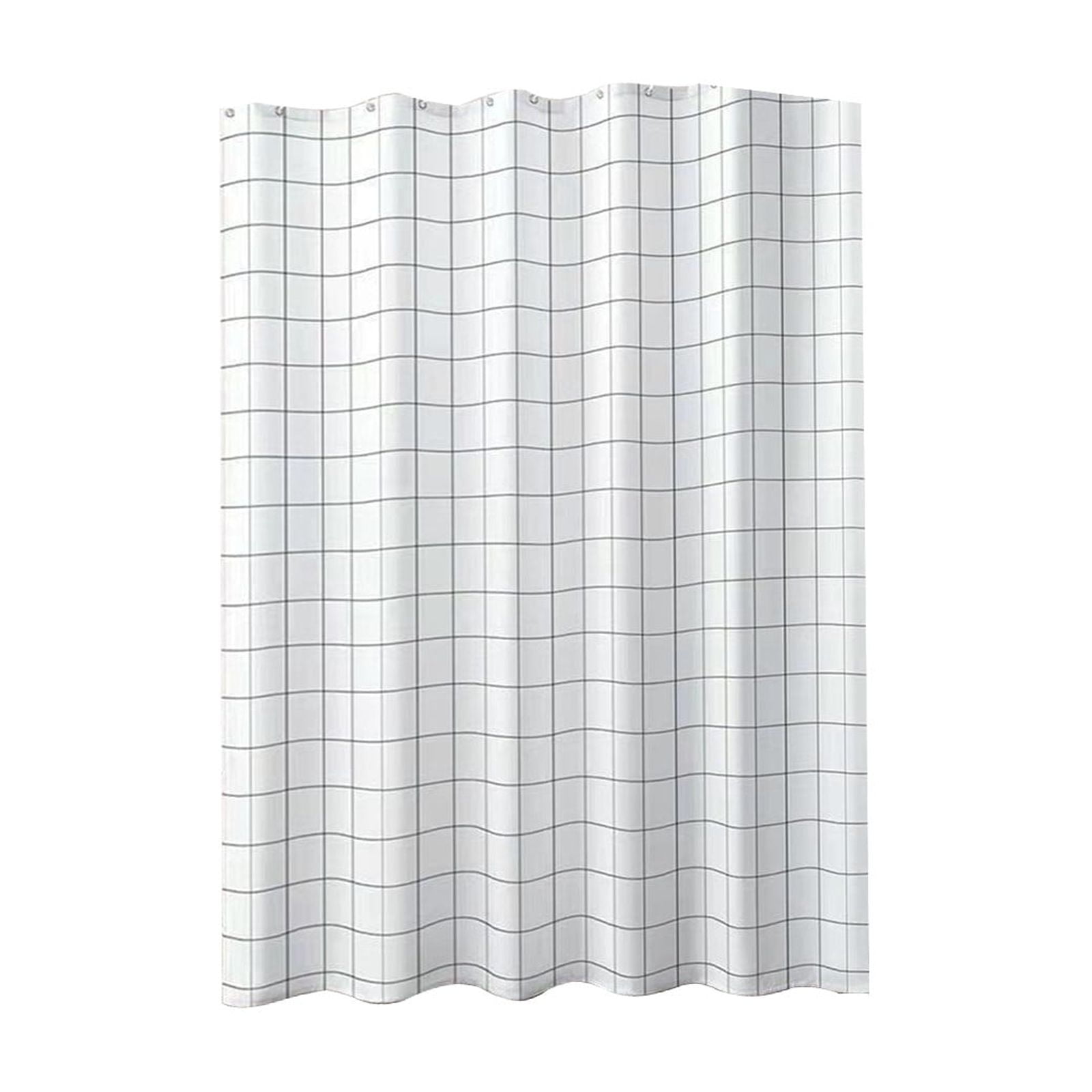 Kdkad Shower Curtain, 31.5×71 Inch Shower Curtain Liner, Waterproof Plastic Shower Liner, Cute Lightweight Shower Curtain for Bathroom 31.5×71 in F - Image 2