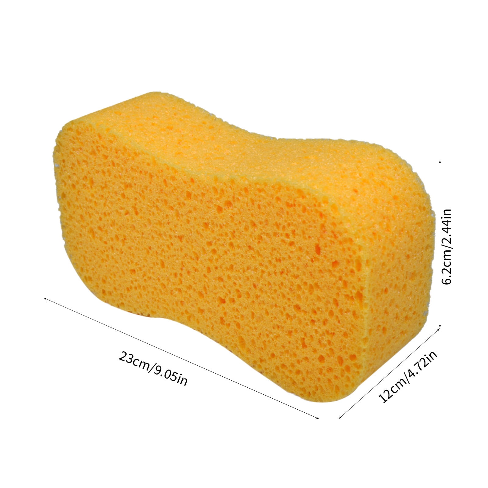 Kdkad Car Wash Sponge, Car Cleaning Large Sponges, All Purpose Sponges for Cleaning, Easy Grip Thick Foam Scrubber, Giant Bone Sponge for Kitchen, Bathroom, Household Cleaning - Image 3