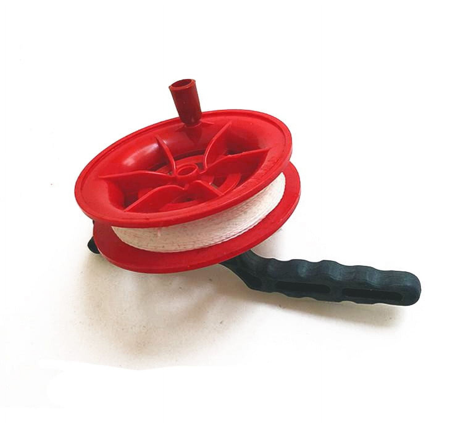 Darzheoy Kite String Reel, Kite Reel,Kite String Spool,Kite Line 4 inches, with 100M Line Red - Image 2