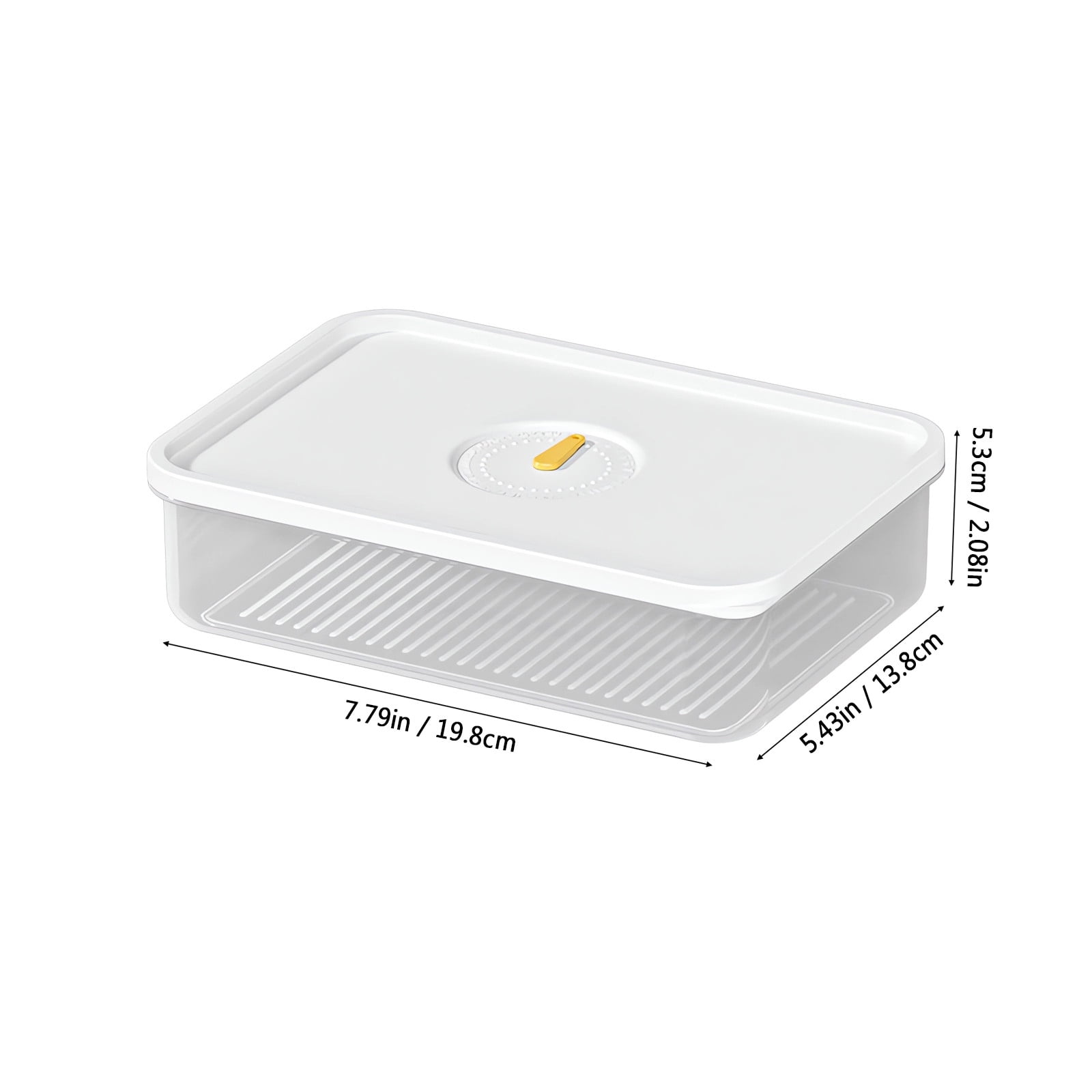 Kdkad Meat Container for Fridge, Lunch Meat Container for Refrigerator Organizers and Storage - Stackable Food Storage Boxes with Lids Cheese Keep Box for Fridge Airtight Organizer - Image 4