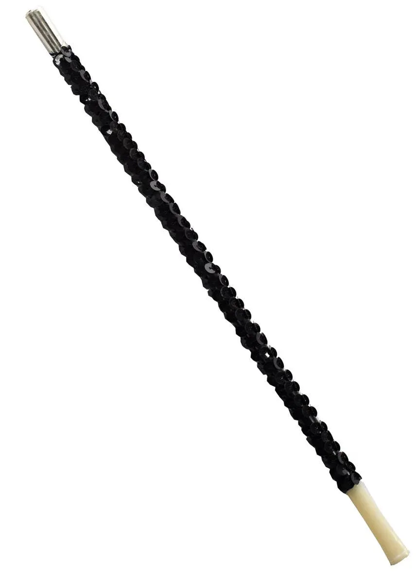 Sequinned Black Roaring 20s Cigarette Holder - Image 1