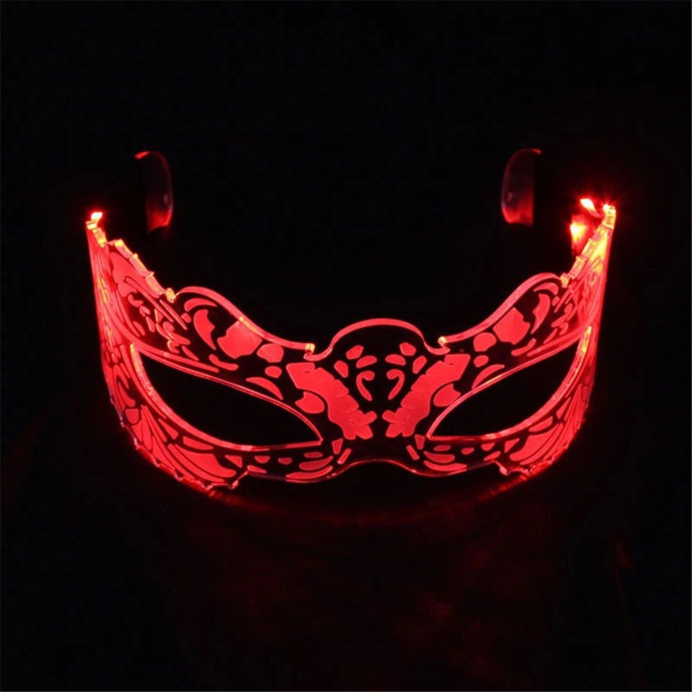 Light Up Glasses For Parties Led Glasses For Kids Adult Masquerade Mask Cosplay Costume,Rave Accessories,Gifts 2pcs - Image 1