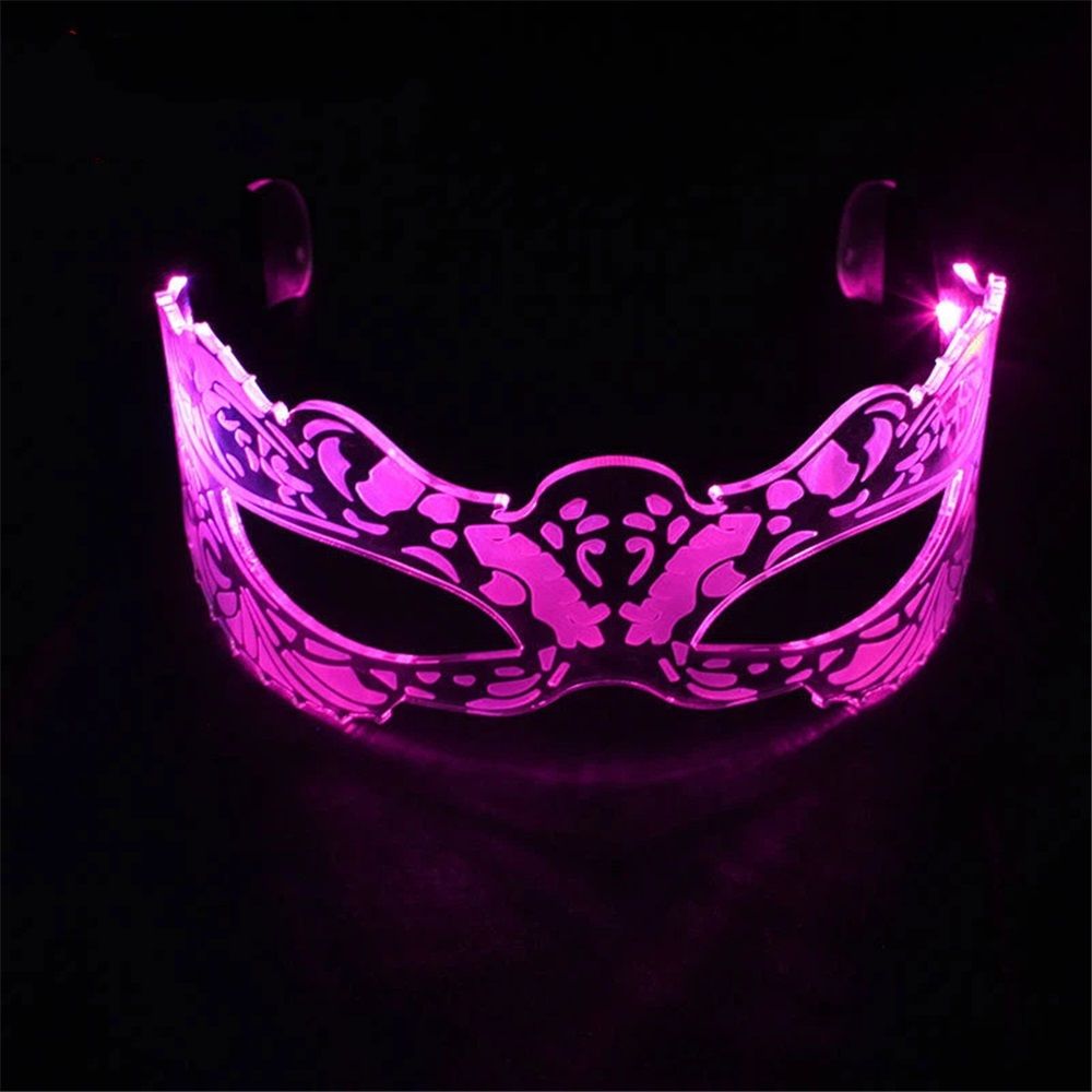 Light Up Glasses For Parties Led Glasses For Kids Adult Masquerade Mask Cosplay Costume,Rave Accessories,Gifts 2pcs - Image 2
