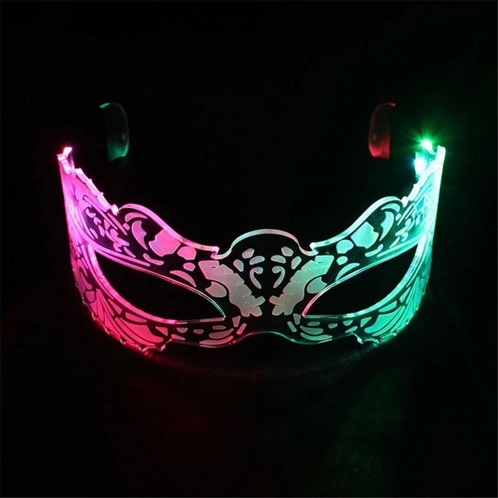 Light Up Glasses For Parties Led Glasses For Kids Adult Masquerade Mask Cosplay Costume,Rave Accessories,Gifts 2pcs - Image 4