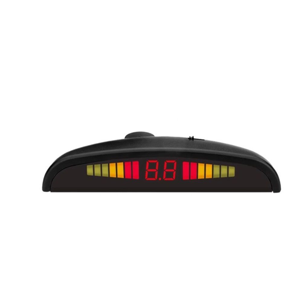 Car Reverse Parking Radar System with 8 Parking Sensors Distance Detection + LED Distance Display + Sound Warning (Black Color) - Image 4