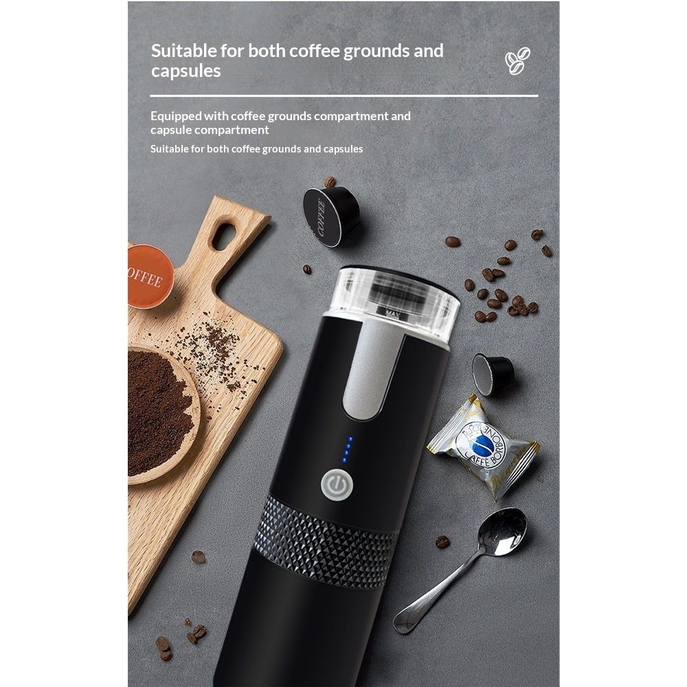 Portable Coffee Machine  Ground Coffee Handheld Coffee Maker Manually Operated for Camping Hiking, Driving, Home and Office - Image 4