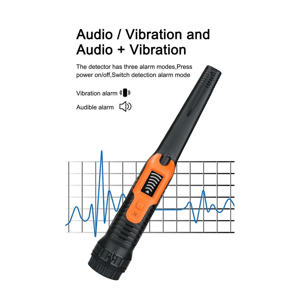 Metal Detector Pinpointer for Adults & Kids, Fully Waterproof, 360°Detection Handheld Pin Pointer Wand  for Treasure Hunting - Image 3