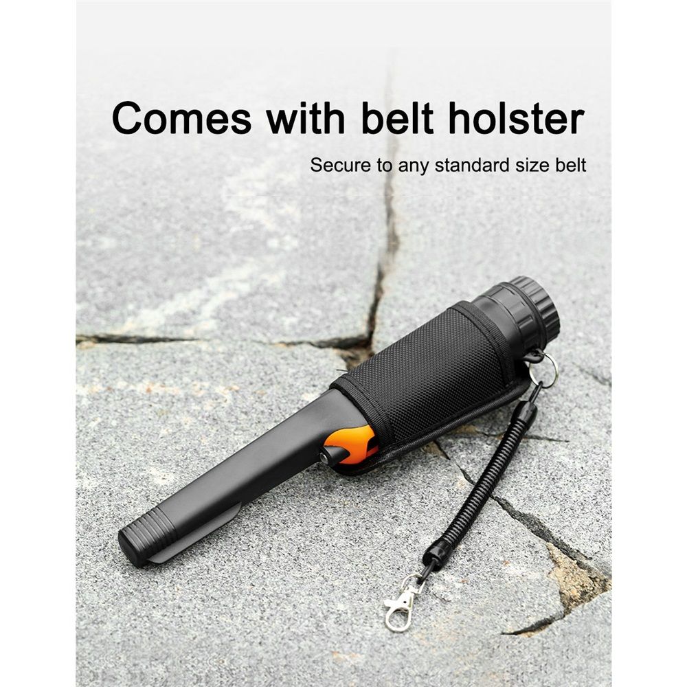 Metal Detector Pinpointer for Adults & Kids, Fully Waterproof, 360°Detection Handheld Pin Pointer Wand  for Treasure Hunting - Image 4