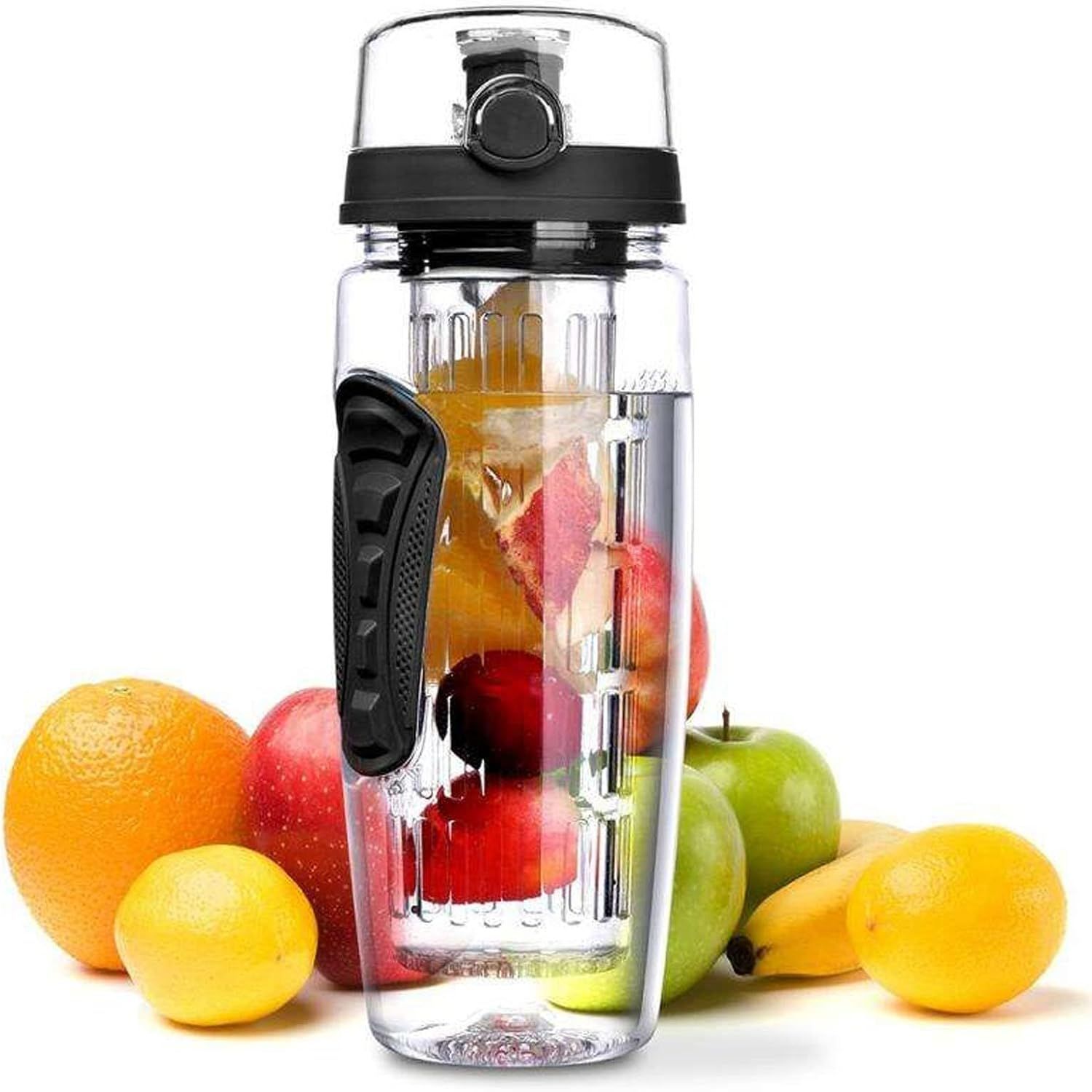 Water Bottle - 32oz - Leakproof With Full-Length Infusion Rod - Men Women's Ideal Fitness Gift Or For Gym, Camping - Image 5