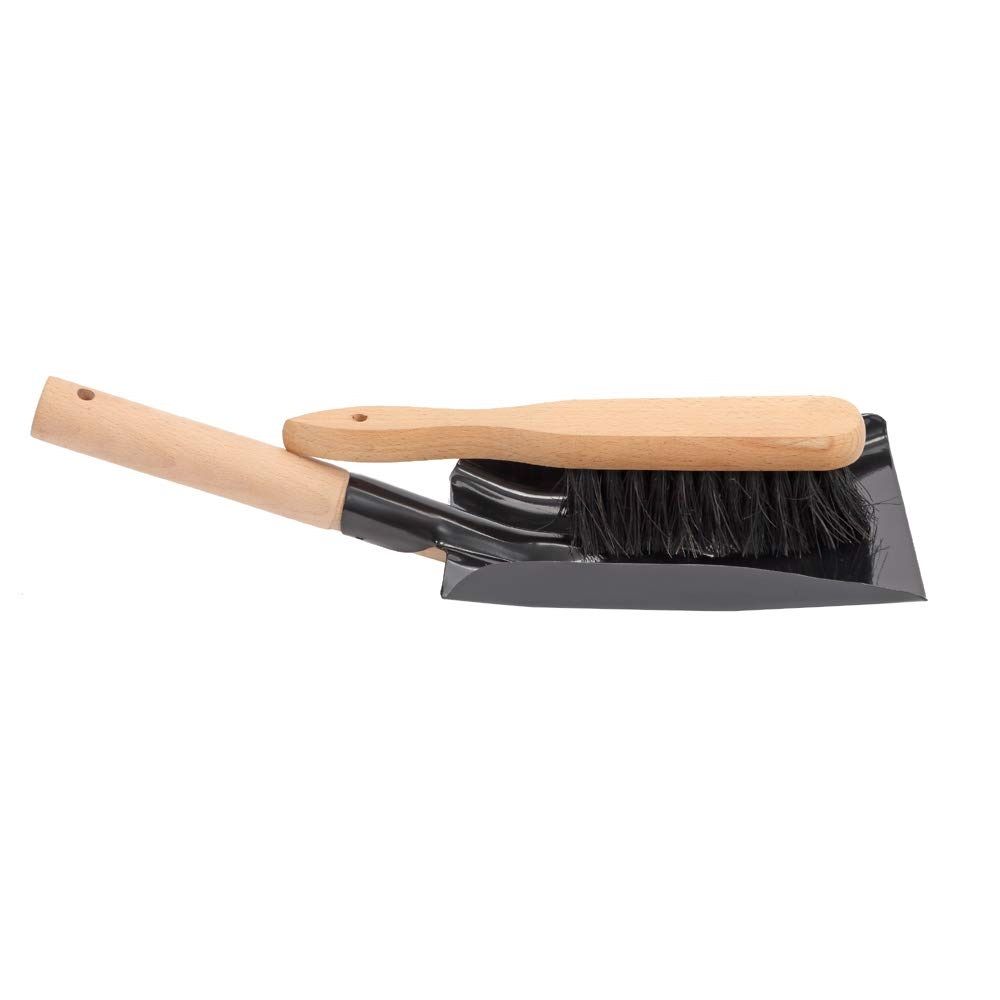 Hearth Tidy Set, Fireplace Shovel and Brush, Fireplace Tool Set, Metal Brush Pan Set, Fireplace Tools, Firepit Tools - Image 2