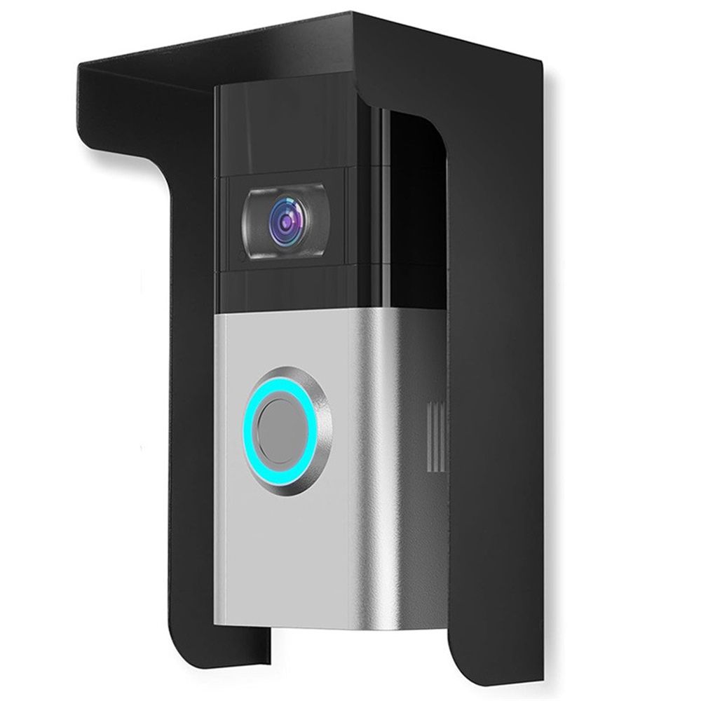 Metal Doorbell Cover Compatible with Doorbell,  Smart Garage Door Video Keypad Protector, Weatherproof Access Control Keypad Cover, - Image 2