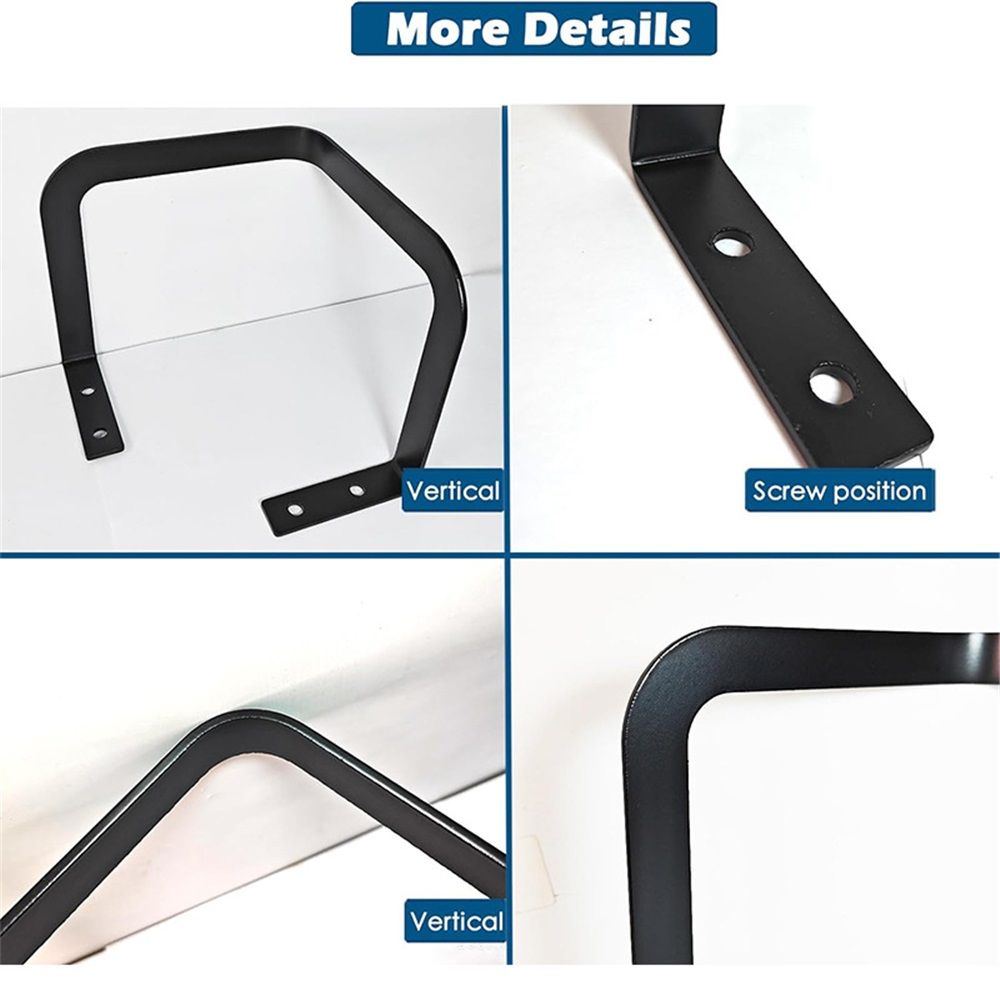 Extra Tall Mattress Corner Retainer Bar Bracket  2Pcs Keeping Mattress from Sliding for Wood Platform Beds,Mattress,Mattress Mattress Slide Stopper Mattress Rails - Image 4