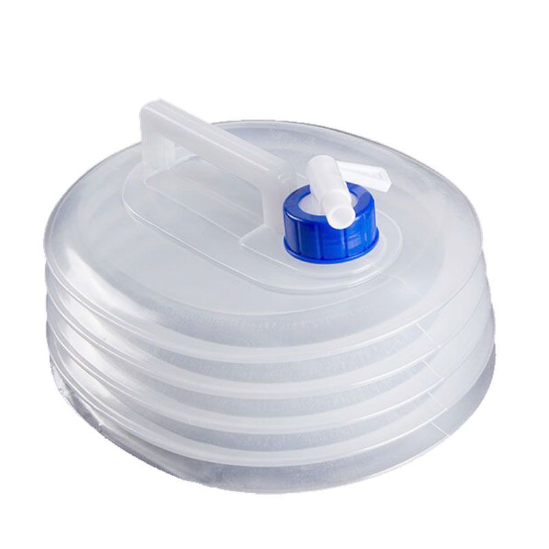 Collapsible Water Container, 3LPortable Folding Water Carrier with Tap, BPA Free Water Carrier Tanks - Water Storage for Camping, Hiking, Climbing, Outdoor, Fishing, Travel - Image 1