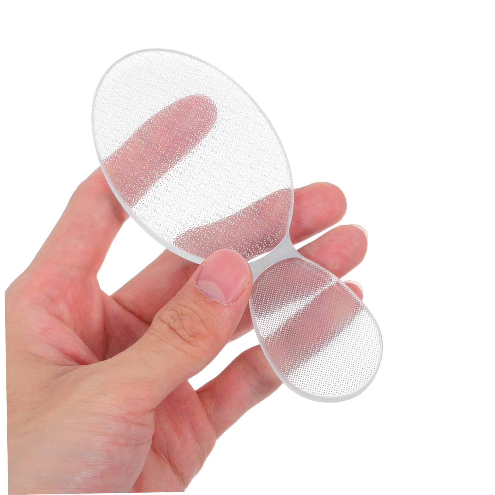 2pcs Glass Foot File 8-Shaped Rough and Smooth Sides Callus Remover Feet Heel Scrubber Dead Skin Scraper Pumice Stone Professional Pedicure Tools for Women and Men - Image 2