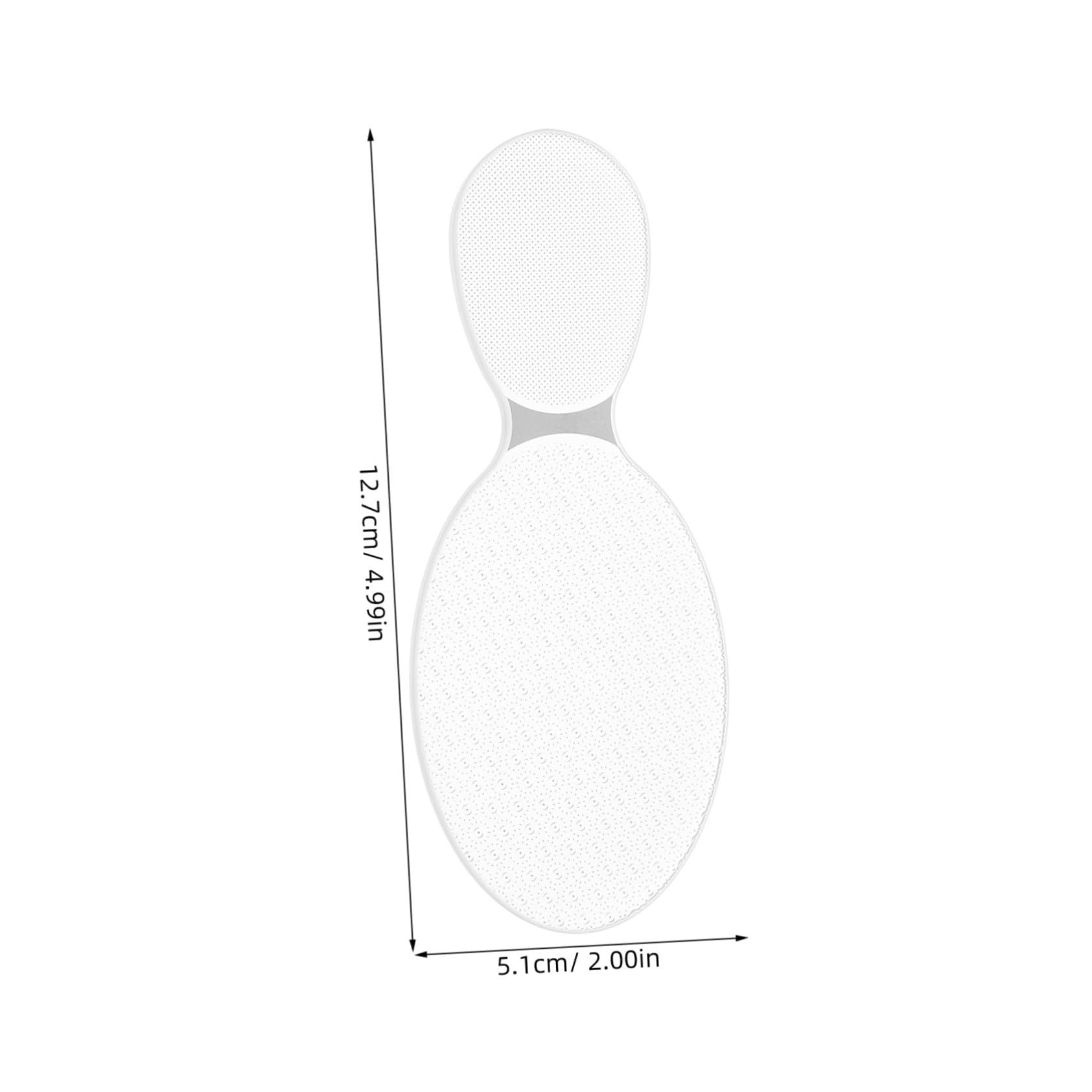 2pcs Glass Foot File 8-Shaped Rough and Smooth Sides Callus Remover Feet Heel Scrubber Dead Skin Scraper Pumice Stone Professional Pedicure Tools for Women and Men - Image 5
