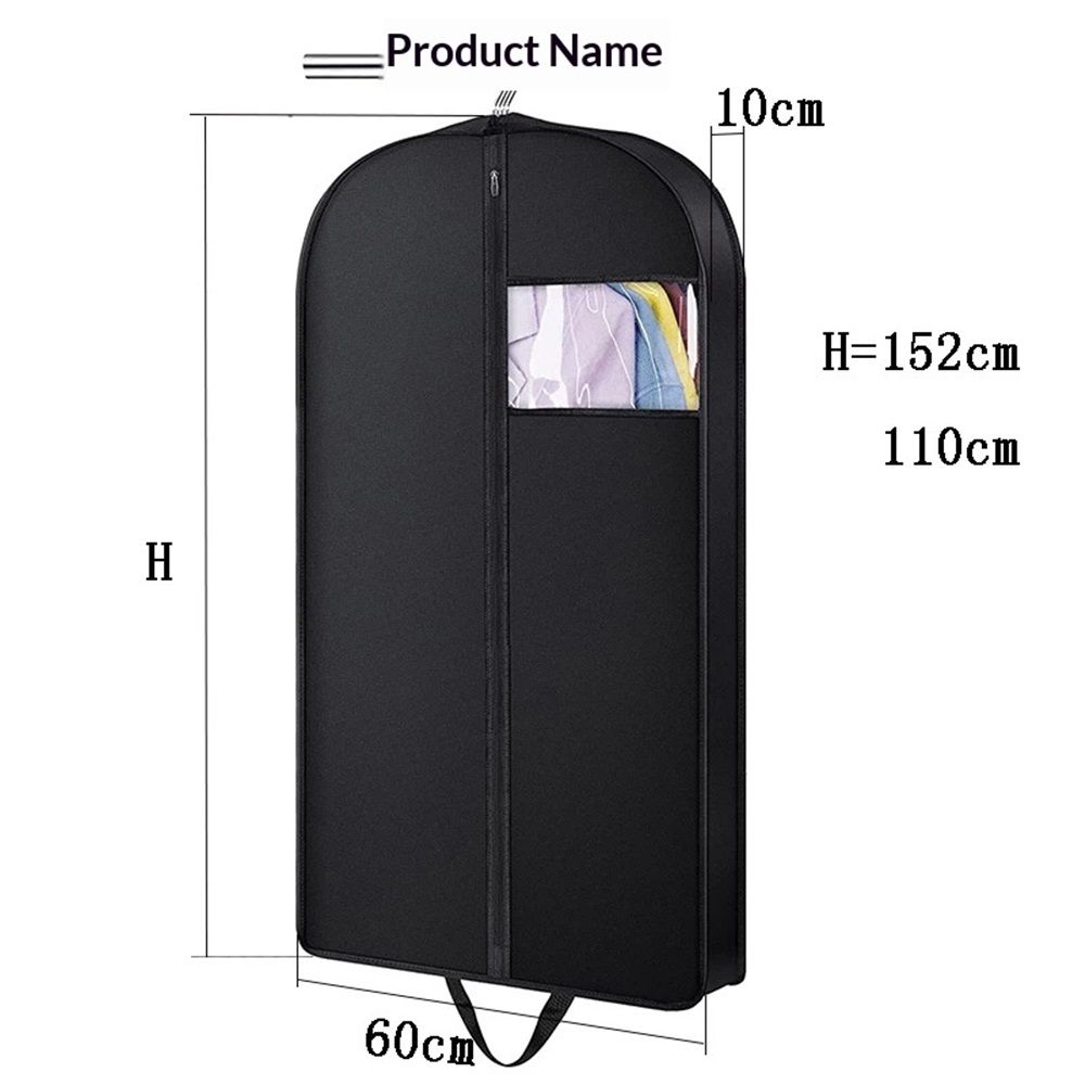 Travel Garment Bag with Zipper Pocket, Suit Bag for Suits, Dresses, Coats  Men Suit Cover With Handles for Clothes, Coats, Jackets, Shirts（3 Packs） - Image 5