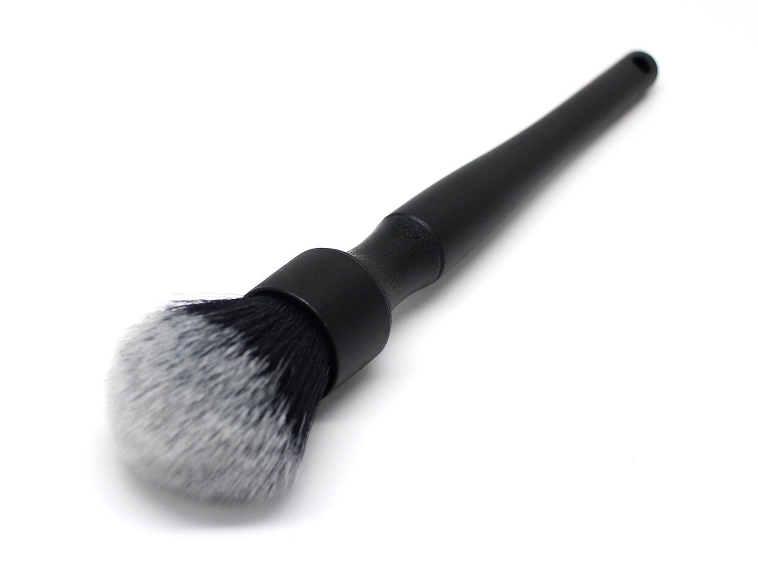 Detailing Brush - Ultra-Soft Bristles, Comfortable Grip and Scratch-Free Cleaning for Exterior, Interior, Emblems, Badges, and Instrument/Guage Panels. (black, Long) - Image 1
