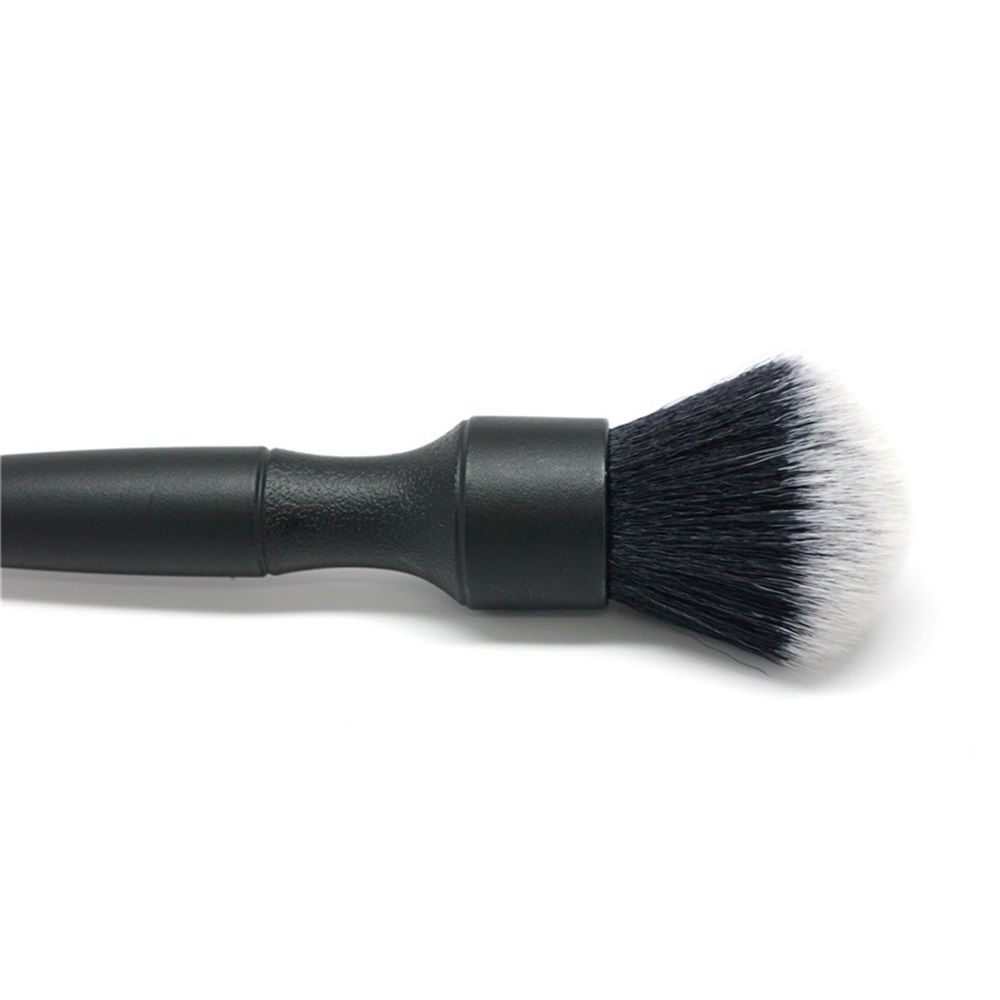 Detailing Brush - Ultra-Soft Bristles, Comfortable Grip and Scratch-Free Cleaning for Exterior, Interior, Emblems, Badges, and Instrument/Guage Panels. (black, Long) - Image 2