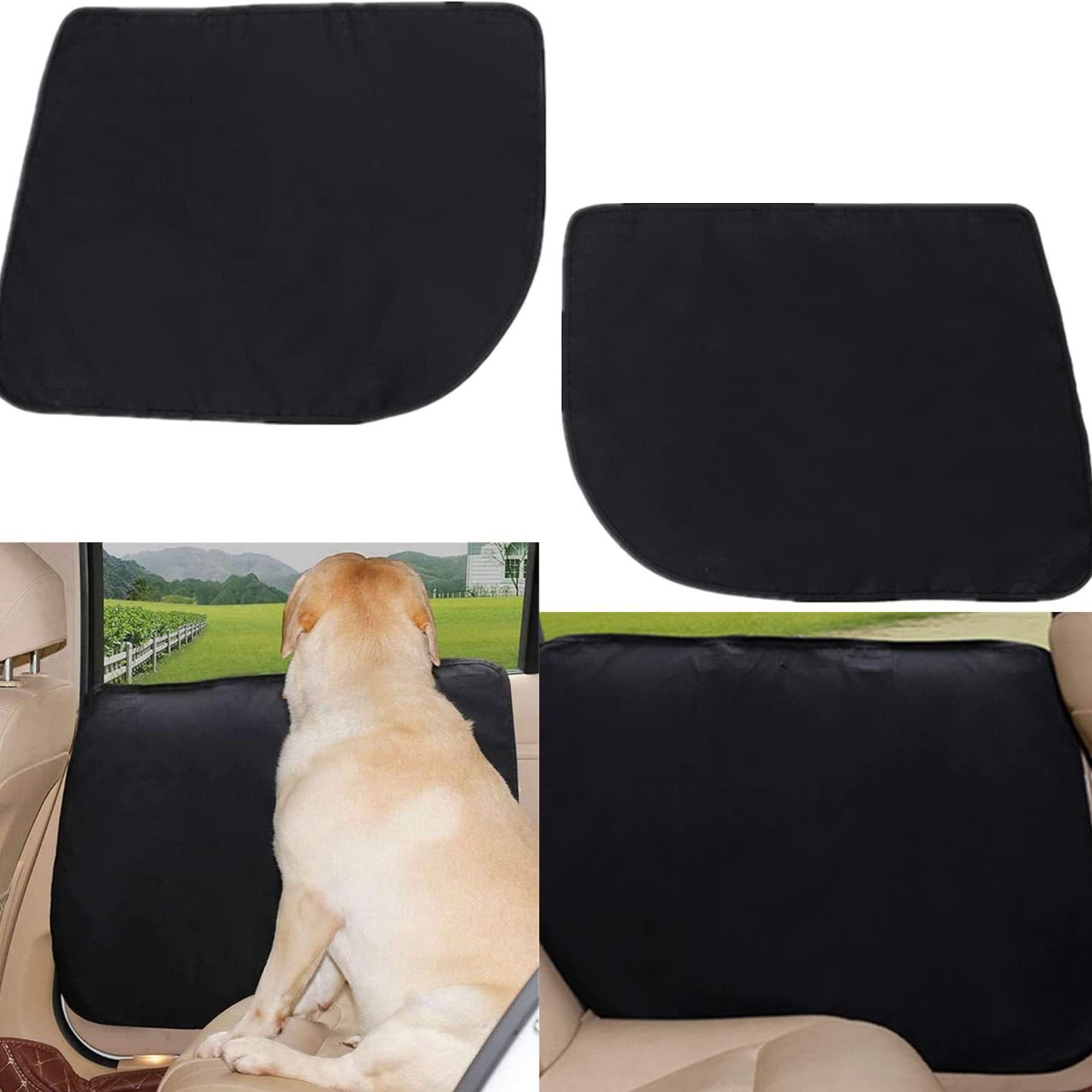 2 PCS Car Door Protector for Dogs,Waterproof, Anti-Scratch,Vehicle Door Protectors for Cars, Trucks, SUVs（No mesh bag） - Image 1