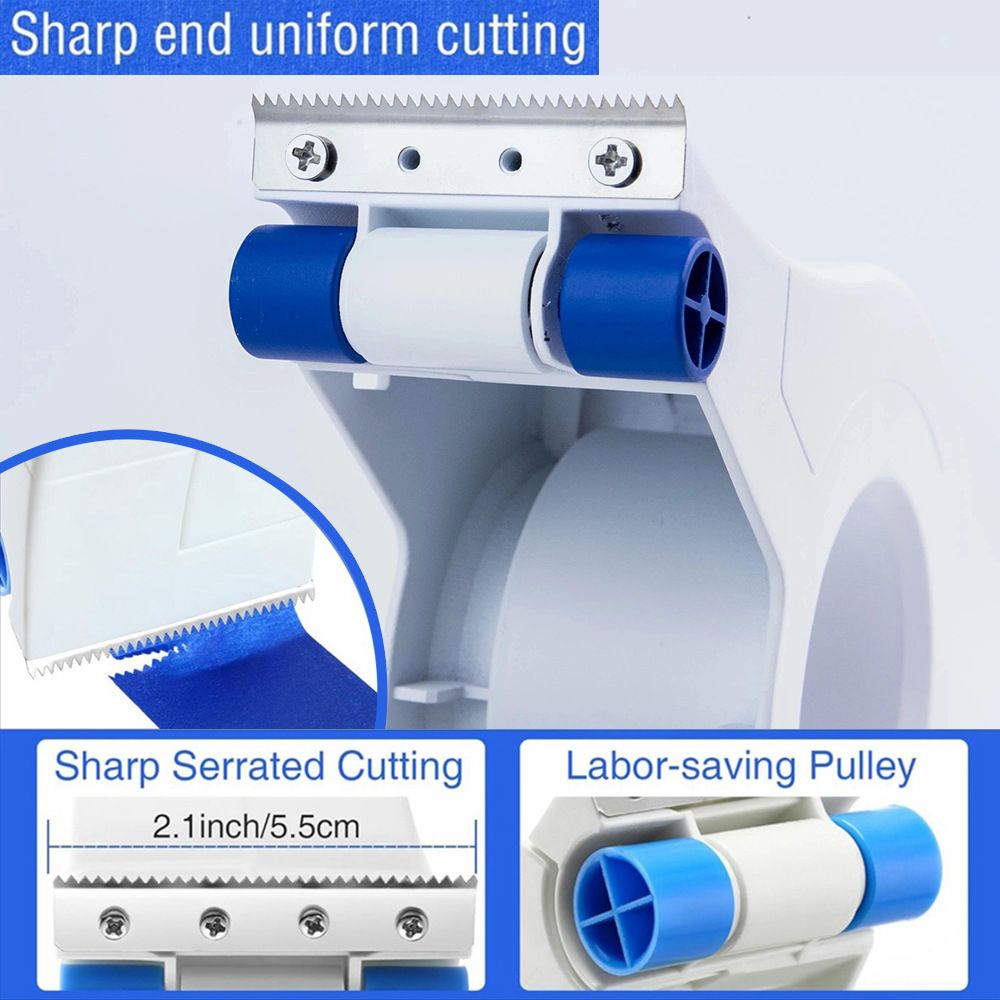 Hand Masker Tape Dispenser, Floor Tape Applicator, Applies Painter's Tape to Masking Film or Paper Continuously, Ergonomic Tape Dispenser for Wall and Floor Painting（Excluding paper tape） - Image 3