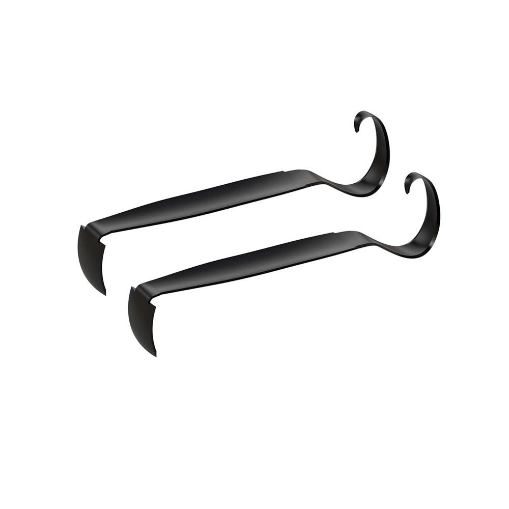 2 pack Stainless Steel Pottery Trimming Tools for Clay and Ceramic Trim, Pottery Double Ended Trim Tools and Trimming Tools Ceramics for Pottery and Clay Artists - Image 1