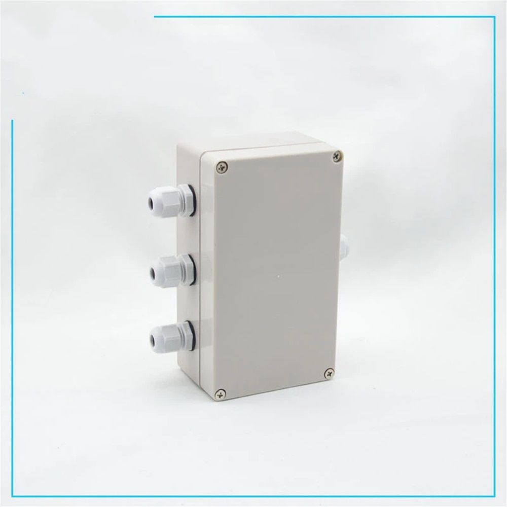 2 pack 1 in to 3 Out Electrical Junction Box w Terminal Connector Gland 158 x 90 x 60mm Waterproof Plastic Grey Dustproof Electric Project Enclosure - Image 5