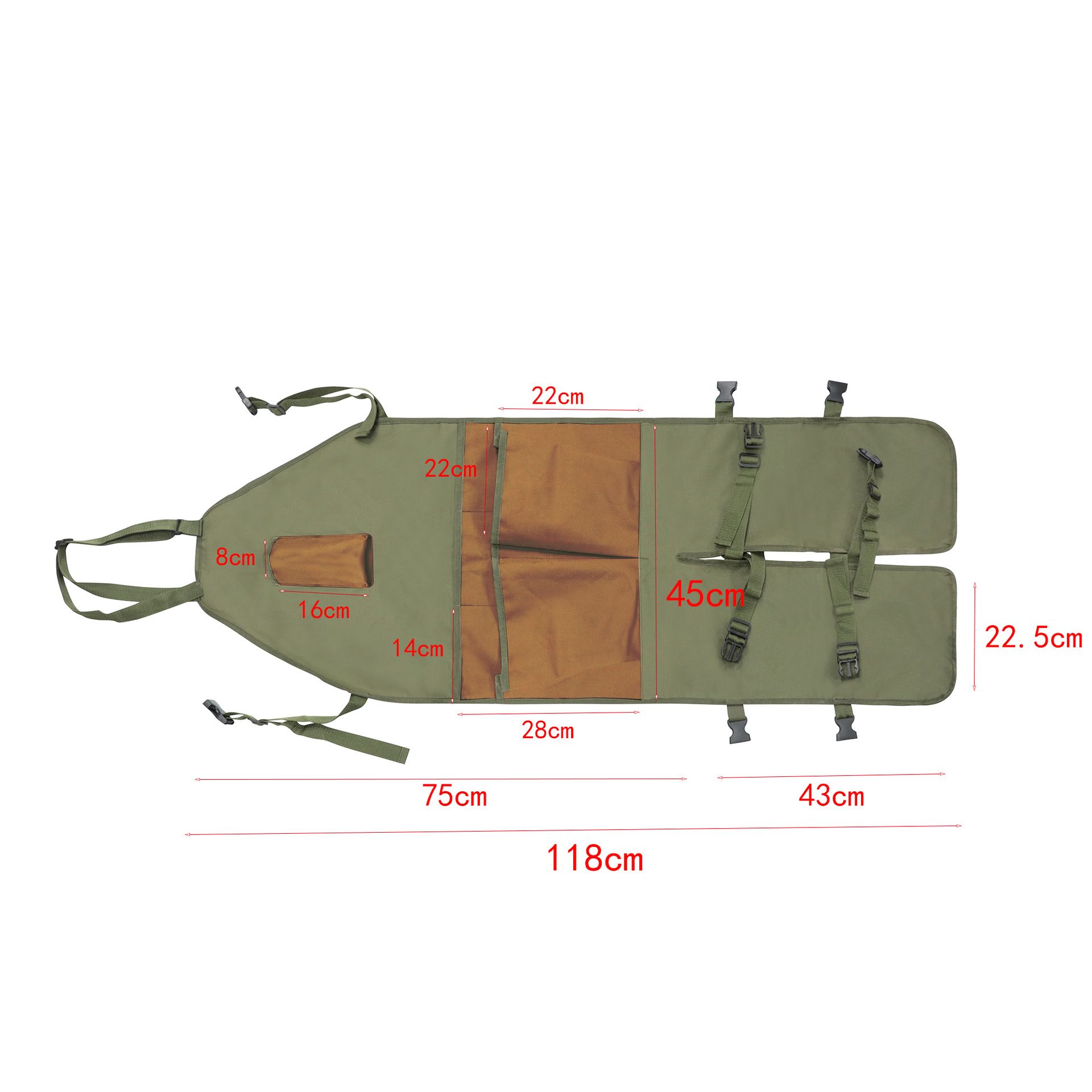 Gardening Apron Adjustable Legs Waterproof Apron mens Tool gardening aprons,for Gardening Woodworking Pottery BBQ Cafe Kitchen Painting Carpenter Work - Image 5