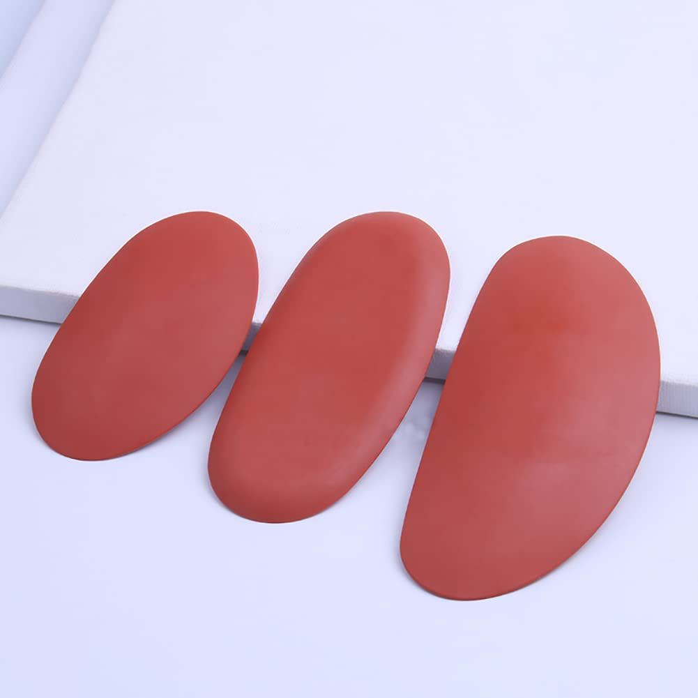 2 set Pottery Clay Ribs Soft Rubber Pottery Rib Crafting Tools Clay Sculpture Tools- 3 different sizes（A total of 6 products） - Image 3